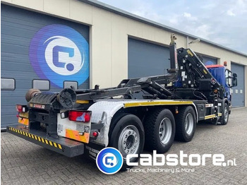 Φορτηγό με γερανό Scania P380 LB 8x4*4 HNA Euro 5 - HIAB 211 E-3 Hipro Crane with remote control + Multilift  XR26S61 Hooklift - Year 2009 - Km 336.501 !! - Good condition: φωτογραφία 4