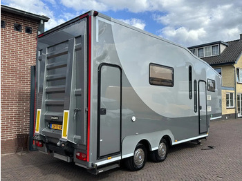 Επικαθήμενο QUALITY TRAILERS Camper 4x bed keuken douche toilet laadklep: φωτογραφία 2