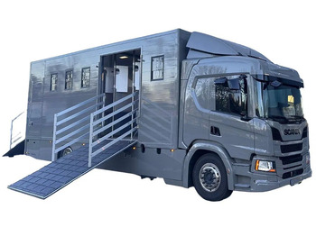 Φορτηγό μεταφοράς αλόγων SCANIA P 250
