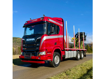 Φορτηγό ξυλείας SCANIA R 520