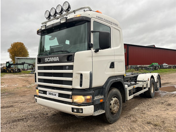 Φορτηγό φόρτωσης γάντζου SCANIA R114