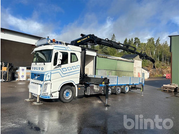 Φορτηγό με ανοιχτή καρότσα VOLVO FH