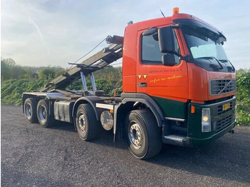 Φορτηγό με σύστημα καλωδίων Volvo FM 440 8x4 ,containersysteem, handgeschakeld, luchtvering, naafreductie...: φωτογραφία 4