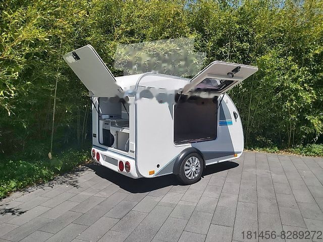Νέα Ρυμουλκούμενη καντίνα trailershop TMC 25 Mini Schlafwagen Küche anstatt zelten: φωτογραφία 4