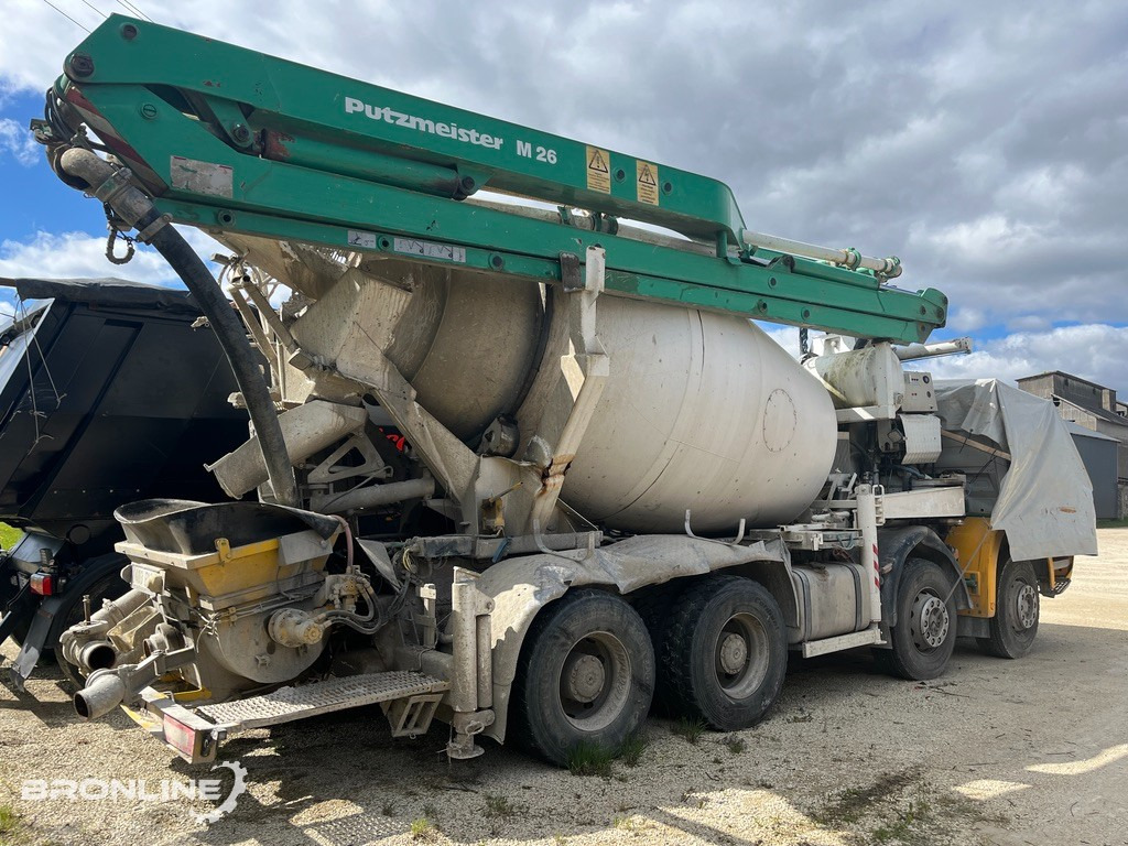 2003 MERCEDES-BENZ ACTROS 3240B 8X4/4 Mixer - Μπετονιέρα φορτηγό: φωτογραφία 2 2003 MERCEDES-BENZ ACTROS 3240B 8X4/4 Mixer - Μπετονιέρα φορτηγό: φωτογραφία 2