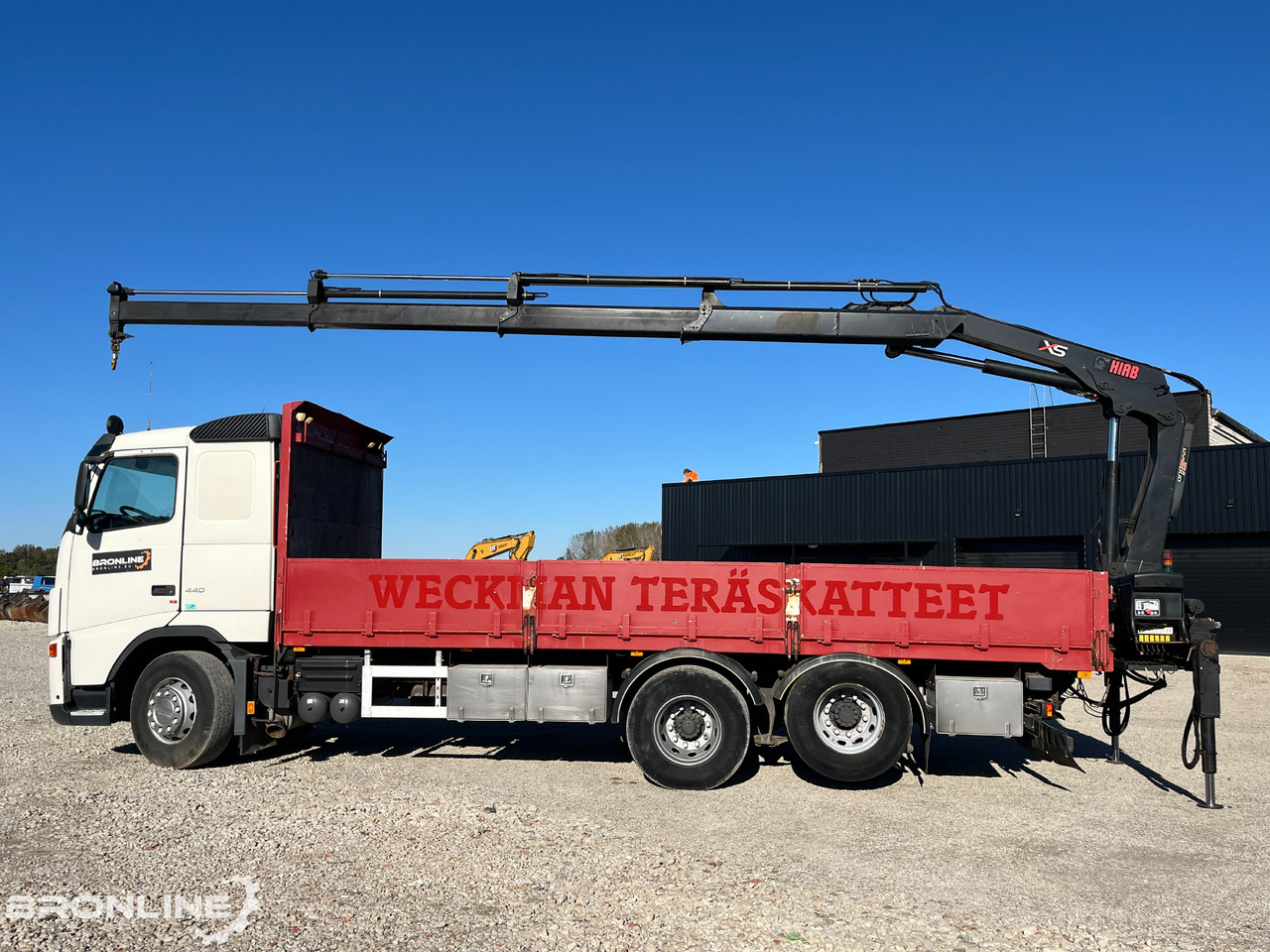 2006 Volvo FH 440 6x2 Flatbed + Crane - Φορτηγό με ανοιχτή καρότσα, Φορτηγό με γερανό: φωτογραφία 5 2006 Volvo FH 440 6x2 Flatbed + Crane - Φορτηγό με ανοιχτή καρότσα, Φορτηγό με γερανό: φωτογραφία 5