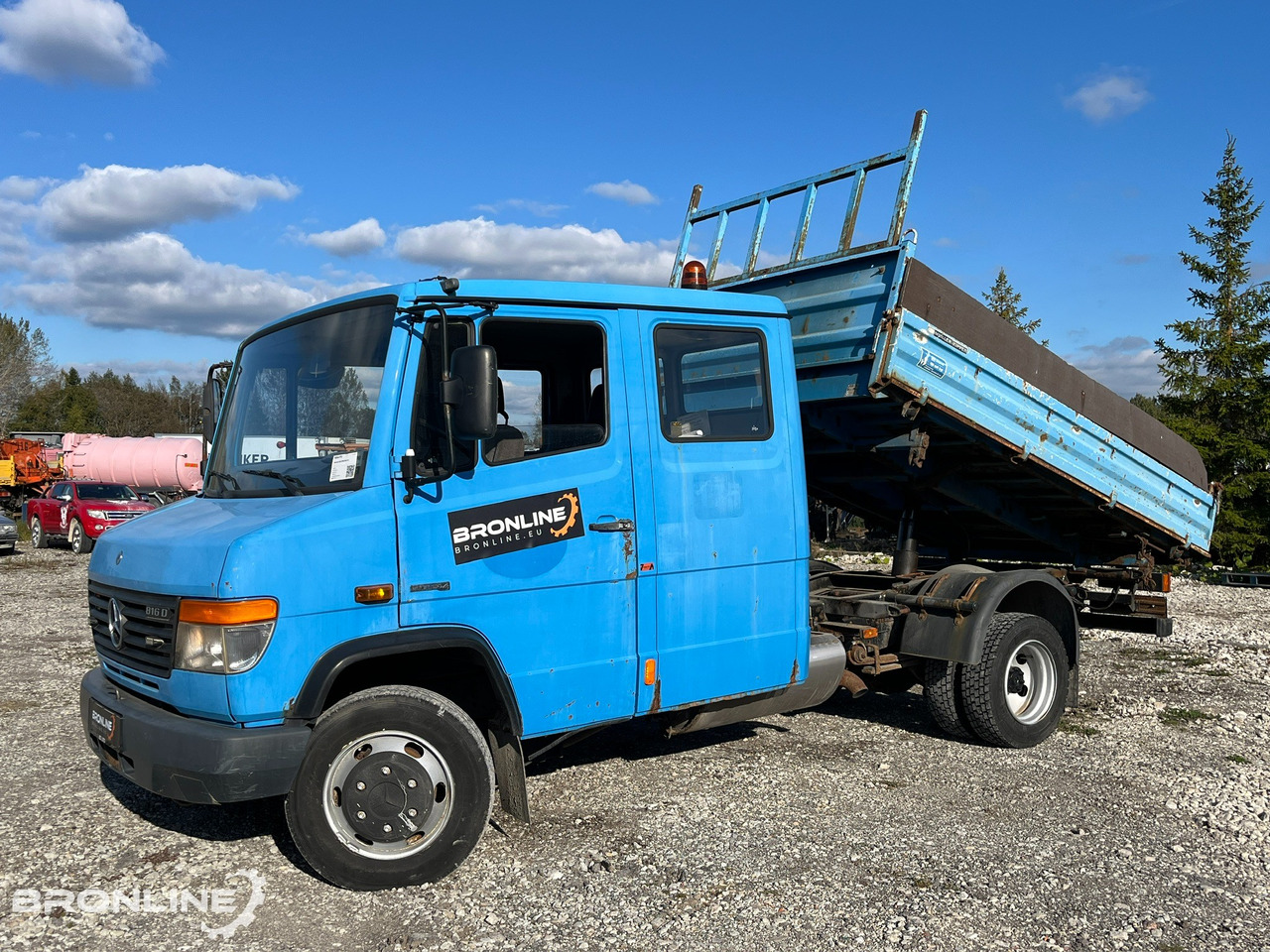 2007 Mercedes-Benz 816D Vario 4x2 Tipper - Φορτηγό ανατρεπόμενο: φωτογραφία 2 2007 Mercedes-Benz 816D Vario 4x2 Tipper - Φορτηγό ανατρεπόμενο: φωτογραφία 2