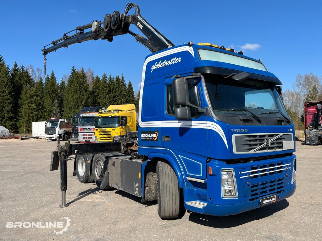 2008 VOLVO FM440 6x2+HIAB Crane+Platform trailer - Τράκτορας, Επικαθήμενο πλατφόρμα/ Καρότσα: φωτογραφία 2 2008 VOLVO FM440 6x2+HIAB Crane+Platform trailer - Τράκτορας, Επικαθήμενο πλατφόρμα/ Καρότσα: φωτογραφία 2