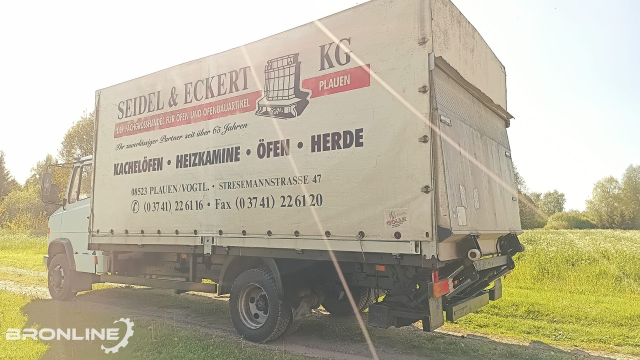 Mercedes-Benz Vario 812 4x2 tent box + lift N2 - Φορτηγό μουσαμάς: φωτογραφία 3 Mercedes-Benz Vario 812 4x2 tent box + lift N2 - Φορτηγό μουσαμάς: φωτογραφία 3