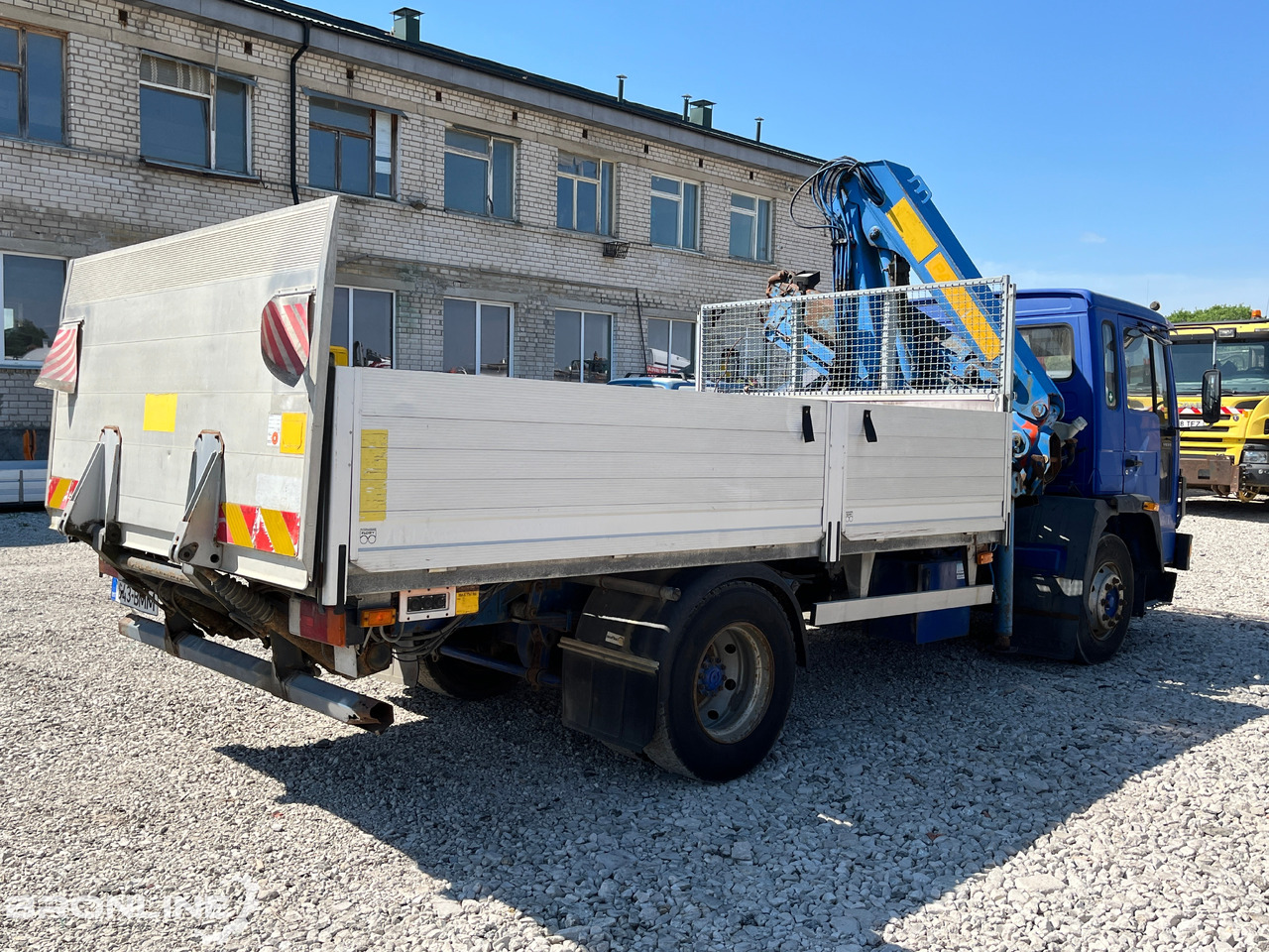 VOLVO FL611 + Palfinger PK 8200 - Φορτηγό με ανοιχτή καρότσα, Φορτηγό με γερανό: φωτογραφία 5 VOLVO FL611 + Palfinger PK 8200 - Φορτηγό με ανοιχτή καρότσα, Φορτηγό με γερανό: φωτογραφία 5