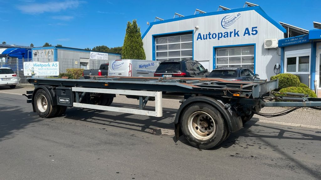 Meiller G18 ZB Abrollanhänger Abroller Anhänger BPW - Ρυμούλκα γάντζος/ Αλυσιδάκι: φωτογραφία 2 Meiller G18 ZB Abrollanhänger Abroller Anhänger BPW - Ρυμούλκα γάντζος/ Αλυσιδάκι: φωτογραφία 2