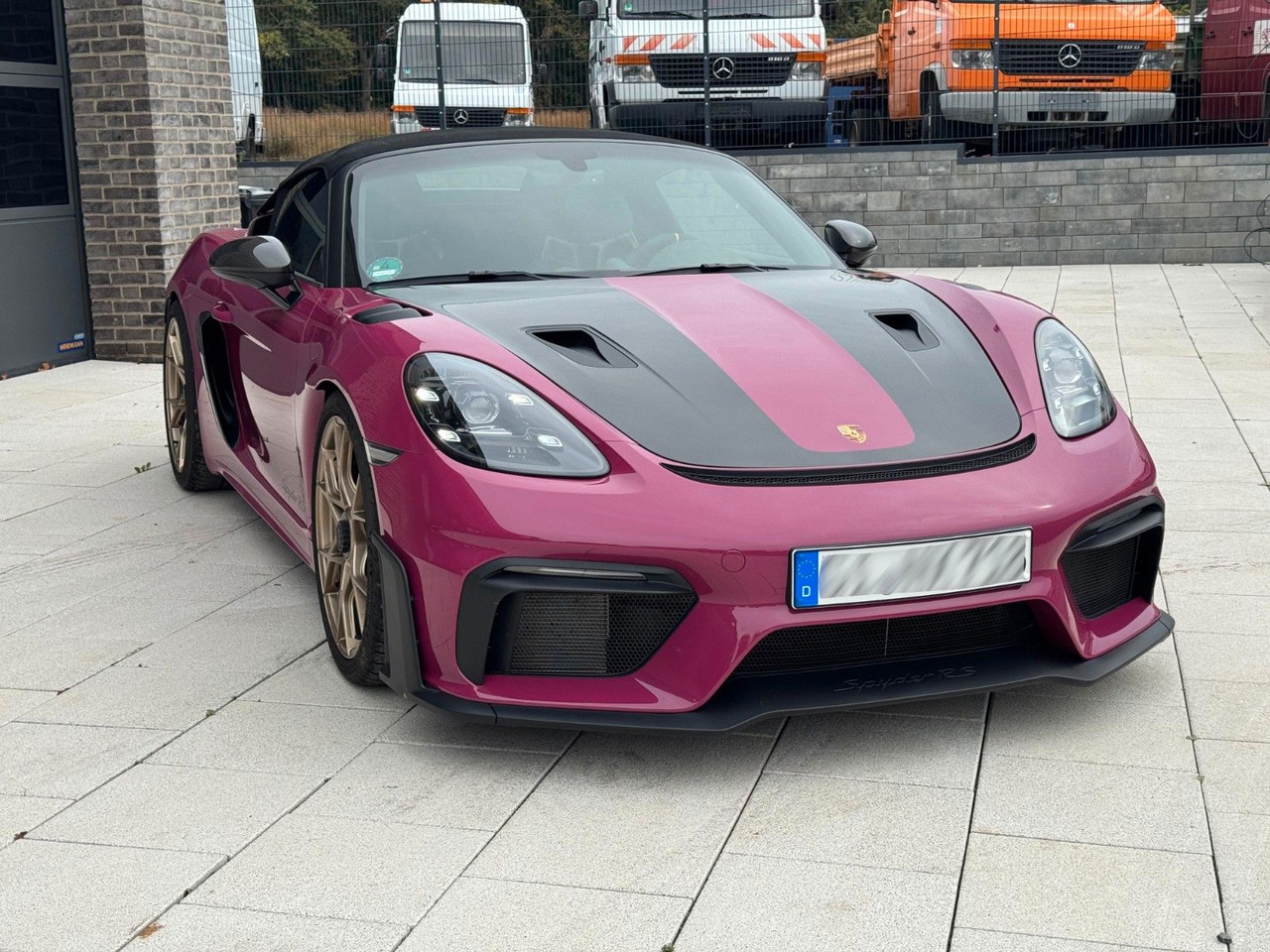 Porsche Boxster 718 Spyder RS WEISSACH LIFT - Κάμπριο: φωτογραφία 4 Porsche Boxster 718 Spyder RS WEISSACH LIFT - Κάμπριο: φωτογραφία 4
