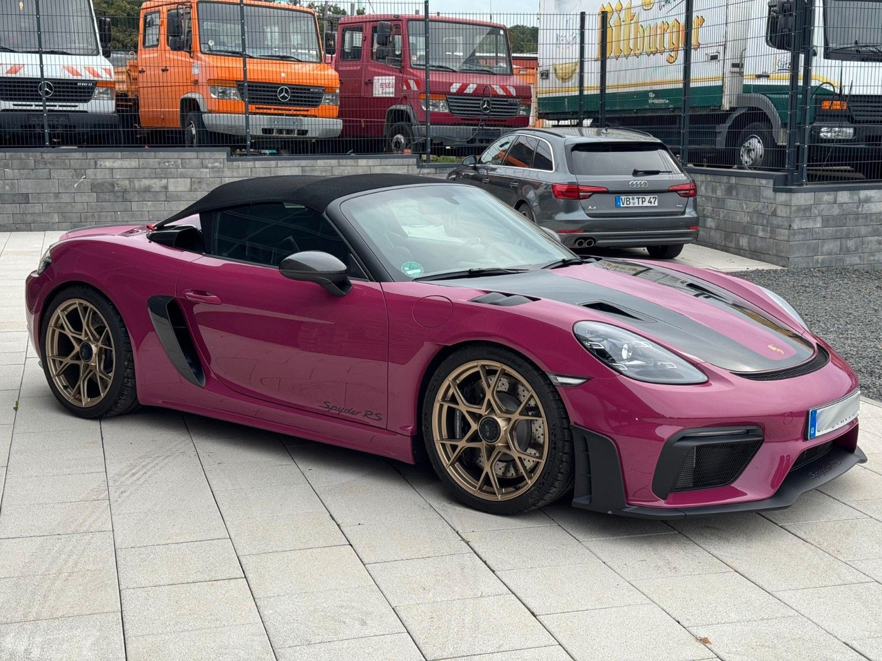 Porsche Boxster 718 Spyder RS WEISSACH LIFT - Κάμπριο: φωτογραφία 4 Porsche Boxster 718 Spyder RS WEISSACH LIFT - Κάμπριο: φωτογραφία 4