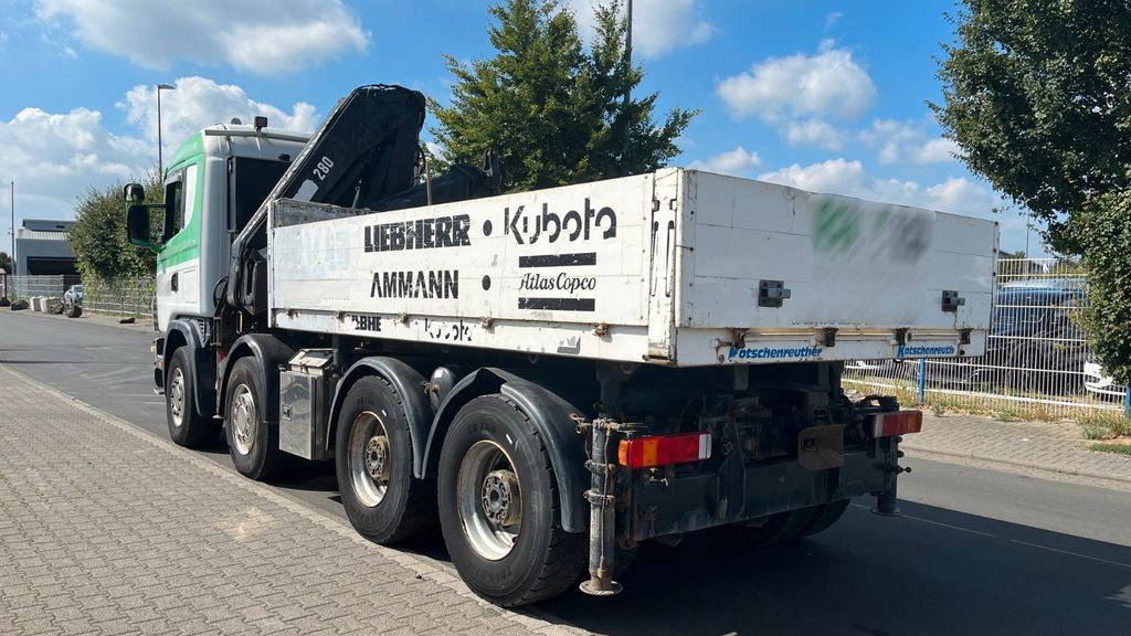 Scania 164G 580 V8 Kran Hiab 280 Retarder Sattel - Τράκτορας: φωτογραφία 3 Scania 164G 580 V8 Kran Hiab 280 Retarder Sattel - Τράκτορας: φωτογραφία 3