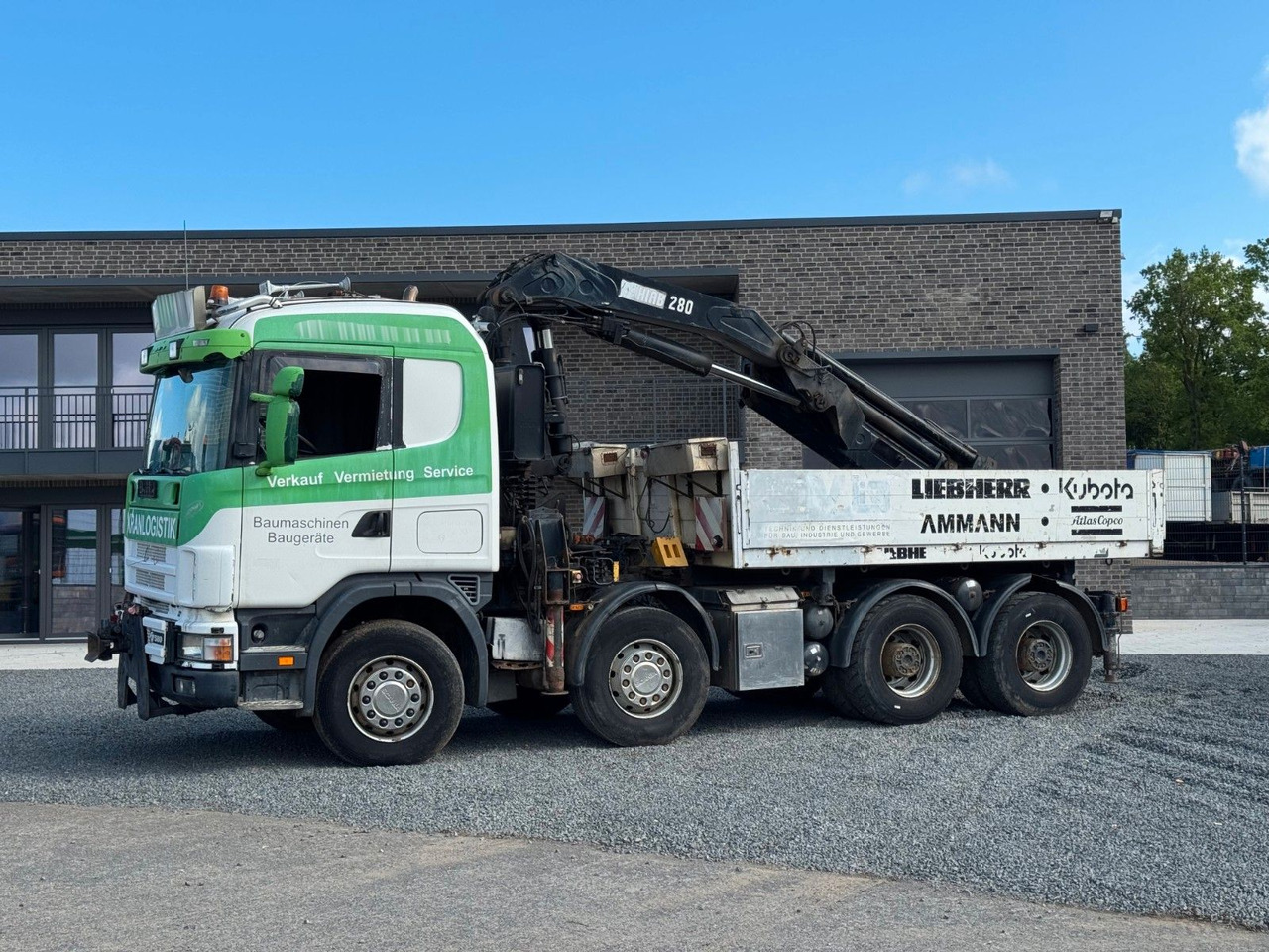 Scania 164G 580 V8 Kran Hiab 280 Retarder Sattelplatte Scania 164G 580 V8 Kran Hiab 280 Retarder Sattelplatte - Φορτηγό με ανοιχτή καρότσα, Φορτηγό με γερανό: φωτογραφία 1 Scania 164G 580 V8 Kran Hiab 280 Retarder Sattelplatte Scania 164G 580 V8 Kran Hiab 280 Retarder Sattelplatte - Φορτηγό με ανοιχτή καρότσα, Φορτηγό με γερανό: φωτογραφία 1