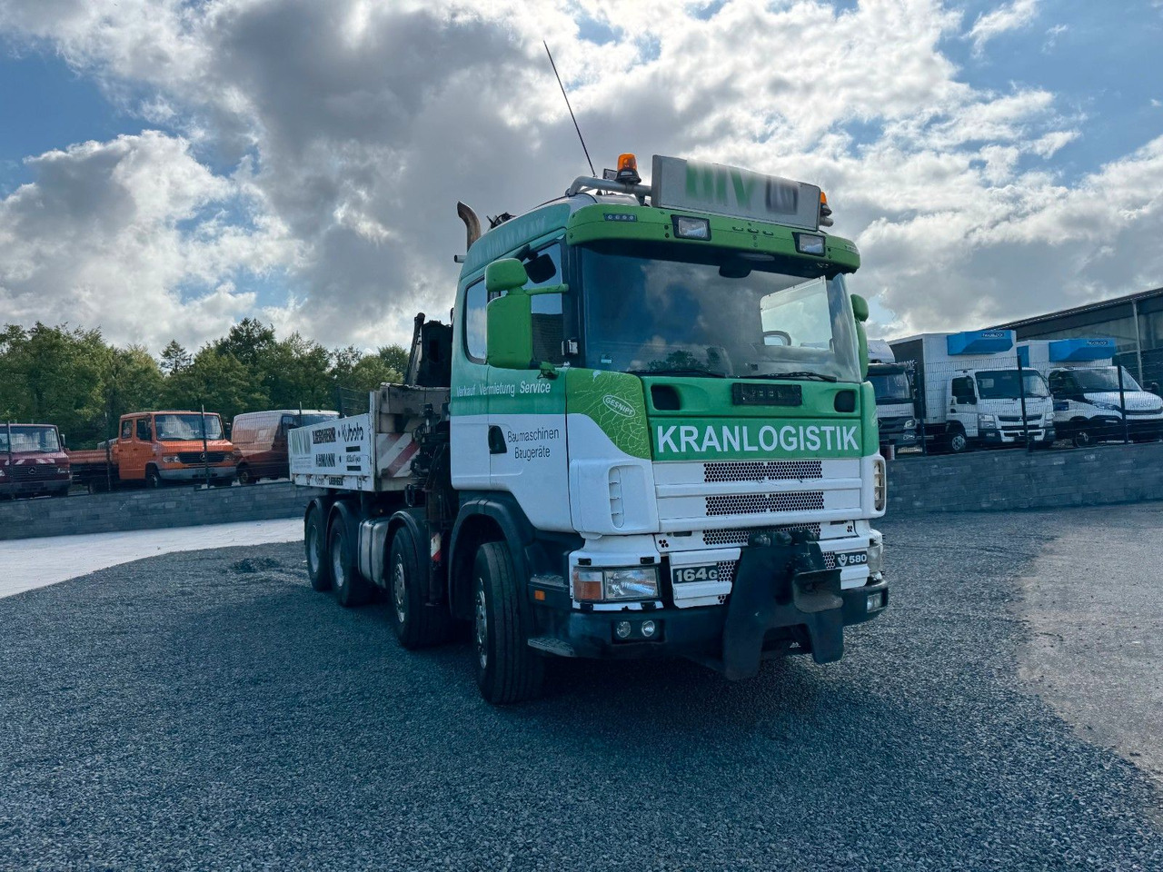 Scania 164G 580 V8 Kran Hiab 280 Retarder Sattelplatte Scania 164G 580 V8 Kran Hiab 280 Retarder Sattelplatte - Φορτηγό με ανοιχτή καρότσα, Φορτηγό με γερανό: φωτογραφία 3 Scania 164G 580 V8 Kran Hiab 280 Retarder Sattelplatte Scania 164G 580 V8 Kran Hiab 280 Retarder Sattelplatte - Φορτηγό με ανοιχτή καρότσα, Φορτηγό με γερανό: φωτογραφία 3