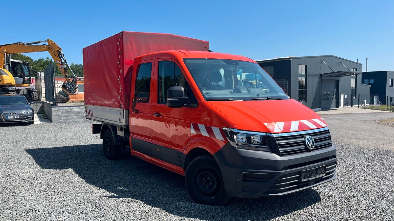 Volkswagen Crafter Pritsche Plane 35 DOKA mittellang RWD - Επαγγελματικό αυτοκίνητο με μουσαμά, Διπλοκάμπινο ελαφρύ επαγγελματικό: φωτογραφία 3 Volkswagen Crafter Pritsche Plane 35 DOKA mittellang RWD - Επαγγελματικό αυτοκίνητο με μουσαμά, Διπλοκάμπινο ελαφρύ επαγγελματικό: φωτογραφία 3