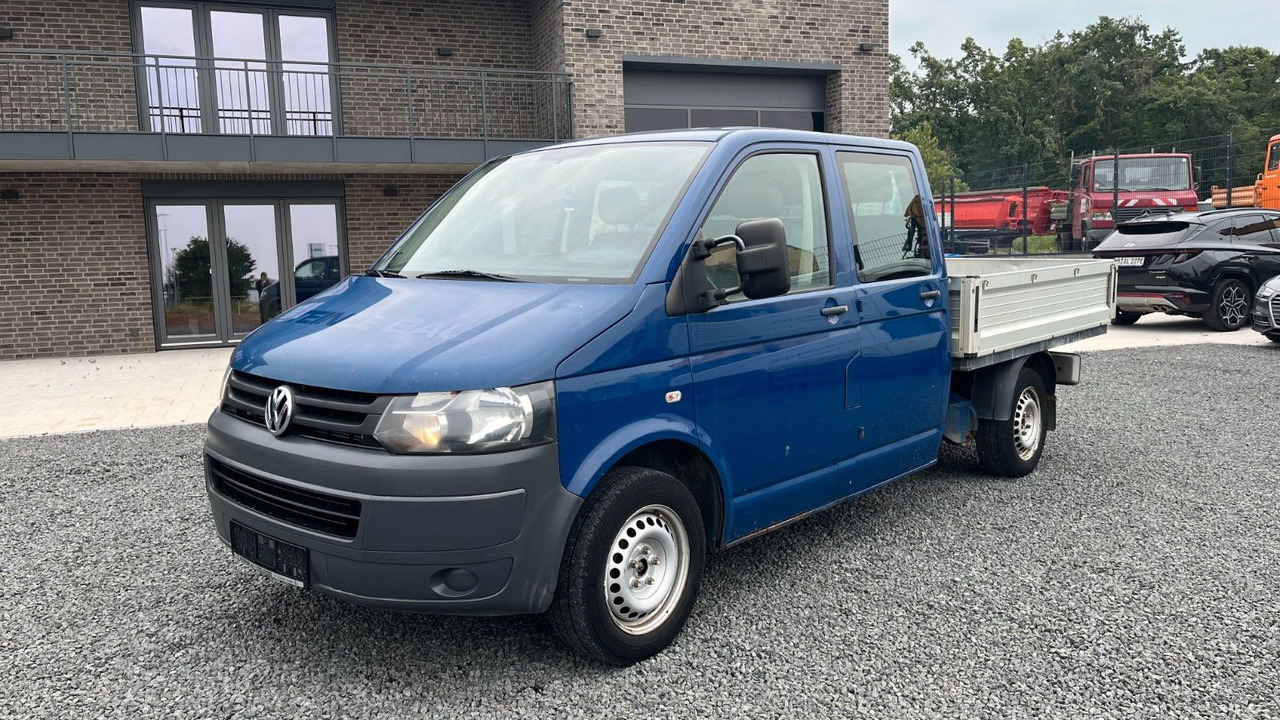 Volkswagen T5 Transporter Pritsche Doppelkabine Doka - Μικρό φορτηγό με καρότσα, Διπλοκάμπινο ελαφρύ επαγγελματικό: φωτογραφία 3 Volkswagen T5 Transporter Pritsche Doppelkabine Doka - Μικρό φορτηγό με καρότσα, Διπλοκάμπινο ελαφρύ επαγγελματικό: φωτογραφία 3