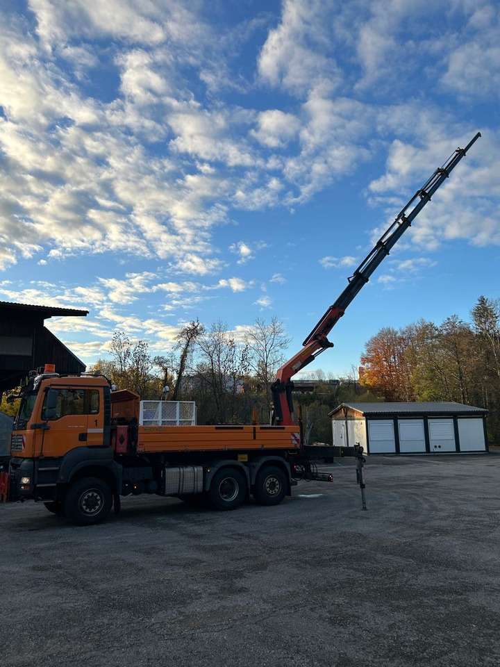 MAN TGA 28.400 6x-4BL Palfinger 23002 - Φορτηγό ανατρεπόμενο, Φορτηγό με γερανό: φωτογραφία 1 MAN TGA 28.400 6x-4BL Palfinger 23002 - Φορτηγό ανατρεπόμενο, Φορτηγό με γερανό: φωτογραφία 1