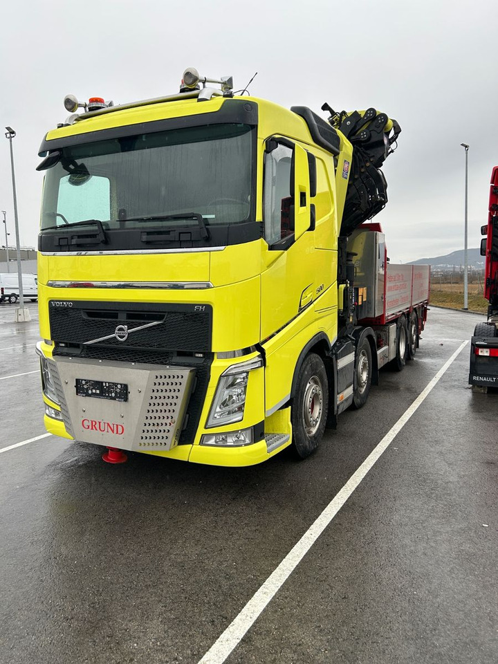 Φορτηγό με γερανό Volvo FH 500 8x2 HMF Kran 9520K - RCS: φωτογραφία 8