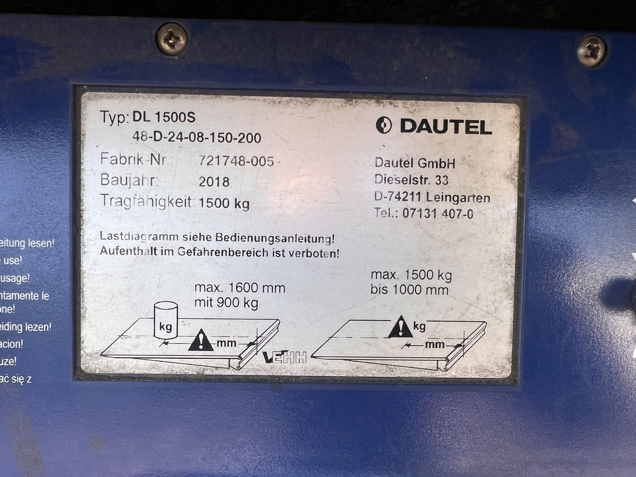 Ackermann Z-KA-F10.5/7,6 1 Achs Kofferanhänger, Ladebordwand - Ρυμούλκα κόφα: φωτογραφία 2 Ackermann Z-KA-F10.5/7,6 1 Achs Kofferanhänger, Ladebordwand - Ρυμούλκα κόφα: φωτογραφία 2