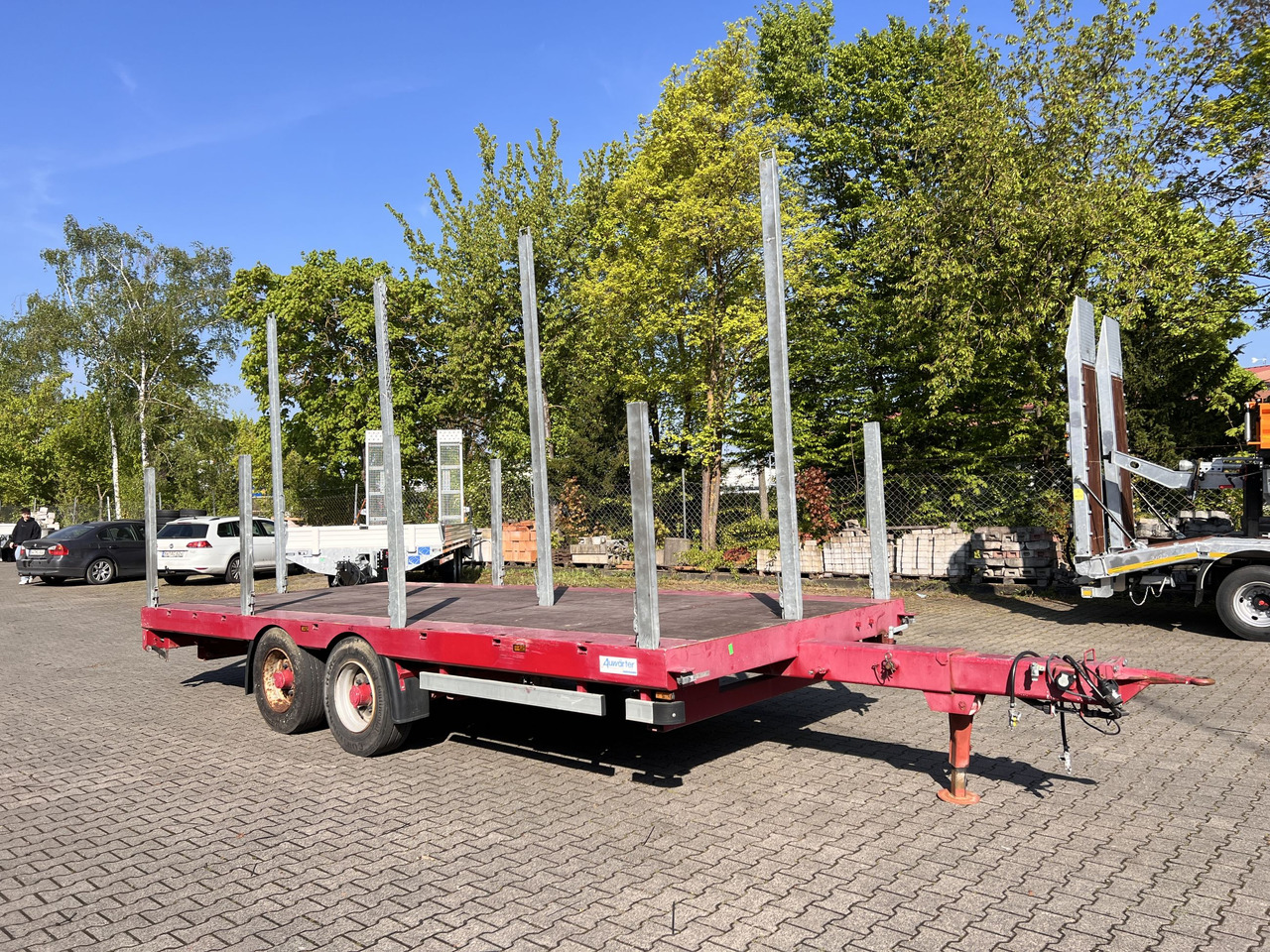 Auwaerter X-LTL110 Tandempritsche, ausziehbar - Τρέιλερ ξυλείας: φωτογραφία 5 Auwaerter X-LTL110 Tandempritsche, ausziehbar - Τρέιλερ ξυλείας: φωτογραφία 5