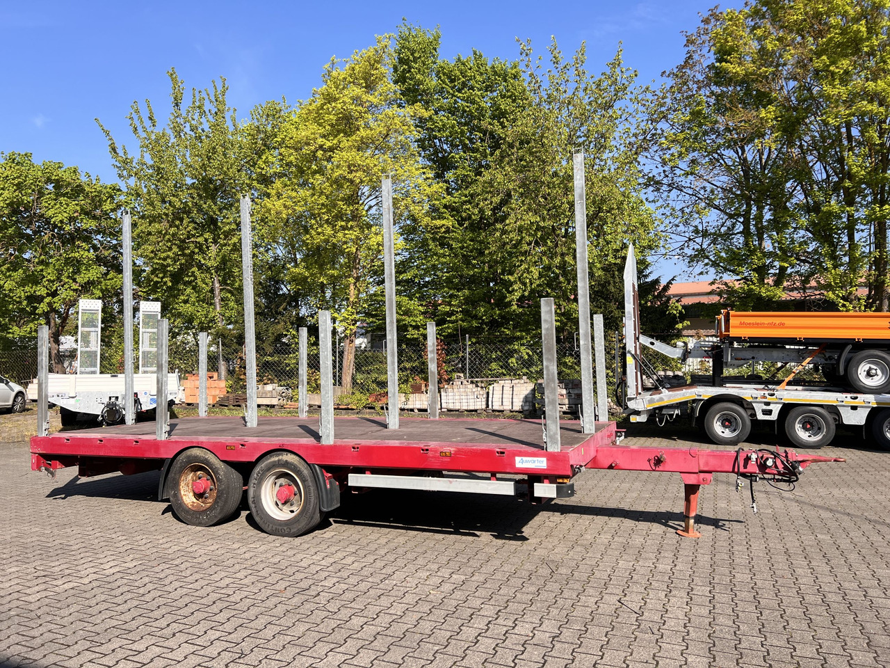 Auwaerter X-LTL110 Tandempritsche, ausziehbar - Τρέιλερ ξυλείας: φωτογραφία 1 Auwaerter X-LTL110 Tandempritsche, ausziehbar - Τρέιλερ ξυλείας: φωτογραφία 1