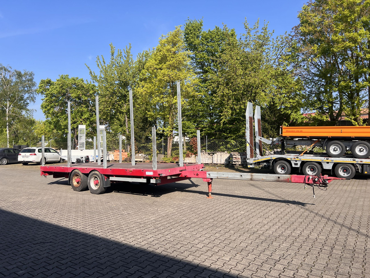 Auwaerter X-LTL110 Tandempritsche, ausziehbar - Τρέιλερ πλατφόρμα/ Καρότσα: φωτογραφία 1 Auwaerter X-LTL110 Tandempritsche, ausziehbar - Τρέιλερ πλατφόρμα/ Καρότσα: φωτογραφία 1