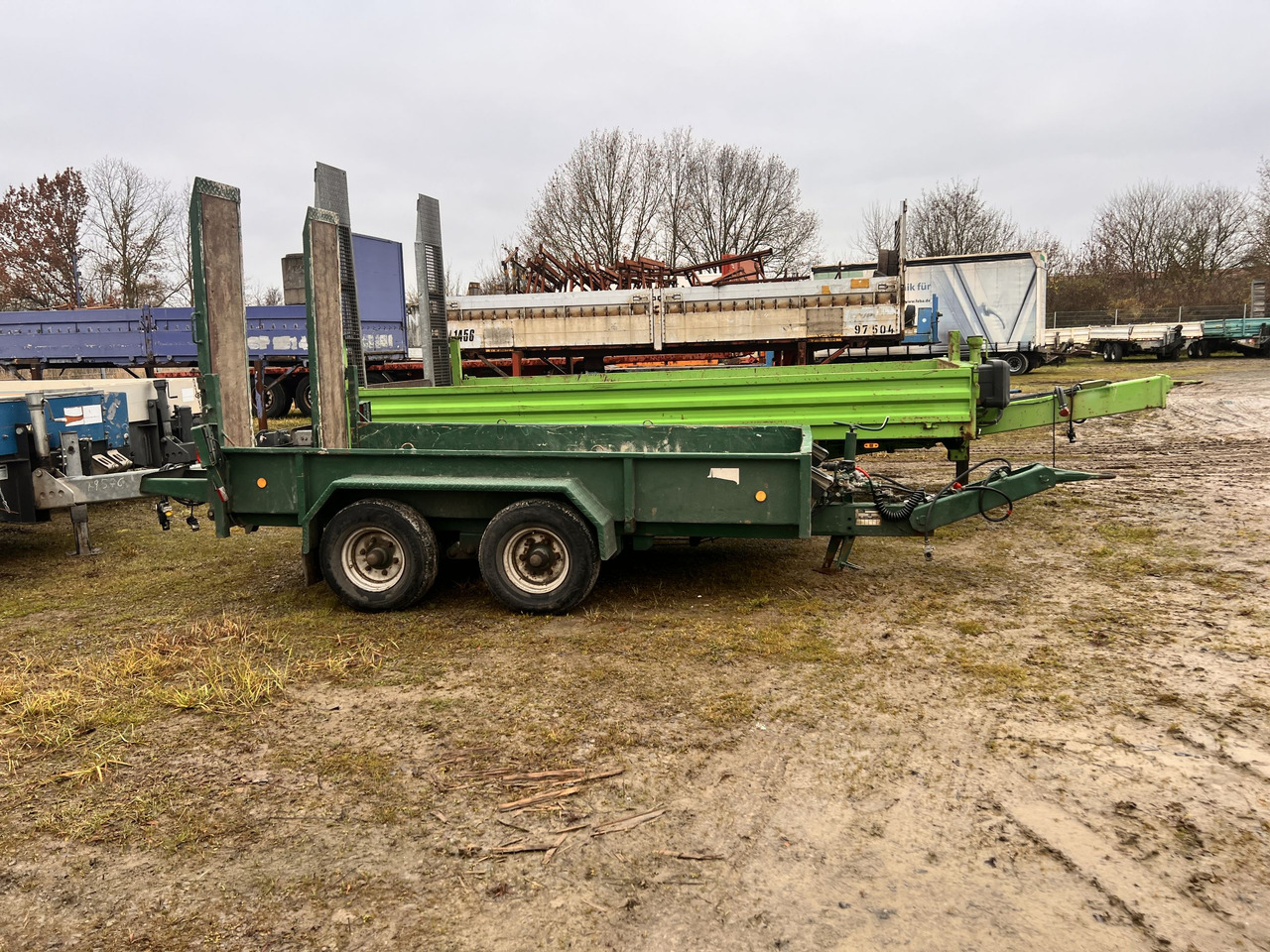 Blomenroehr 545/5000 Tandemtieflader - Ρυμούλκα με χαμηλό δάπεδο: φωτογραφία 1 Blomenroehr 545/5000 Tandemtieflader - Ρυμούλκα με χαμηλό δάπεδο: φωτογραφία 1