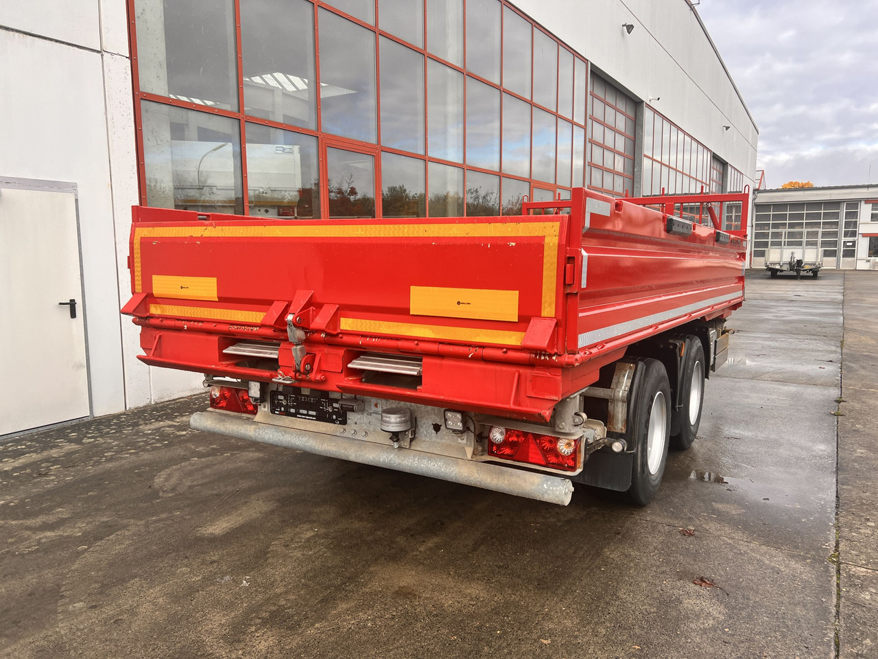 Meiller MZDAL  18 t Tandemkipper Tieflader Schotter- Klappe, neuwertig - Ρυμούλκα ανατρεπόμενο: φωτογραφία 5 Meiller MZDAL  18 t Tandemkipper Tieflader Schotter- Klappe, neuwertig - Ρυμούλκα ανατρεπόμενο: φωτογραφία 5