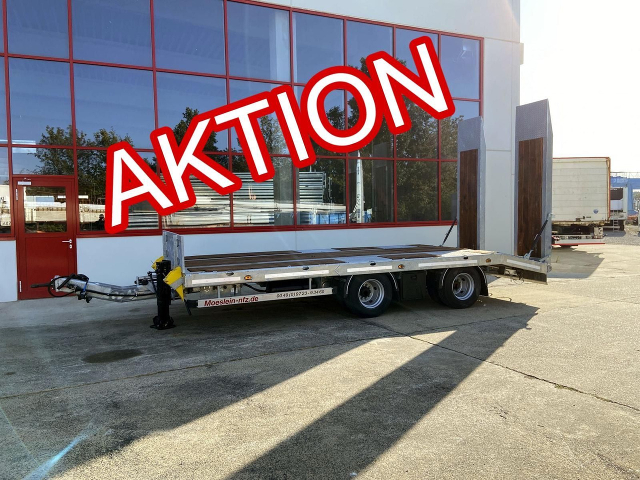 Möslein 19 t Tandemtieflader, Luftgefedert, NEU - Ρυμούλκα με χαμηλό δάπεδο: φωτογραφία 1 Möslein 19 t Tandemtieflader, Luftgefedert, NEU - Ρυμούλκα με χαμηλό δάπεδο: φωτογραφία 1