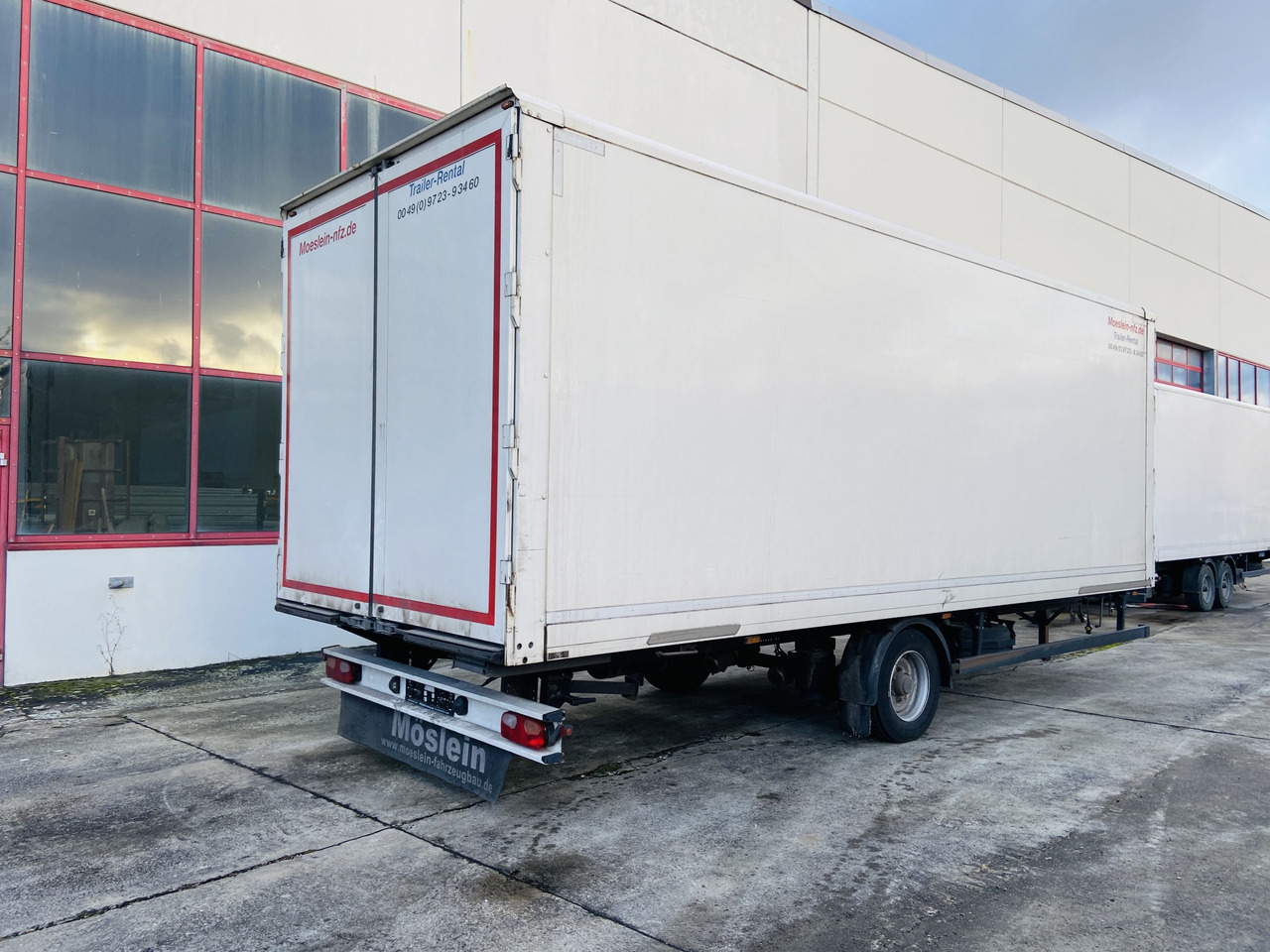 Möslein EK 1- D 7,3 1 Achs Kofferanhänger - Ρυμούλκα κόφα: φωτογραφία 4 Möslein EK 1- D 7,3 1 Achs Kofferanhänger - Ρυμούλκα κόφα: φωτογραφία 4