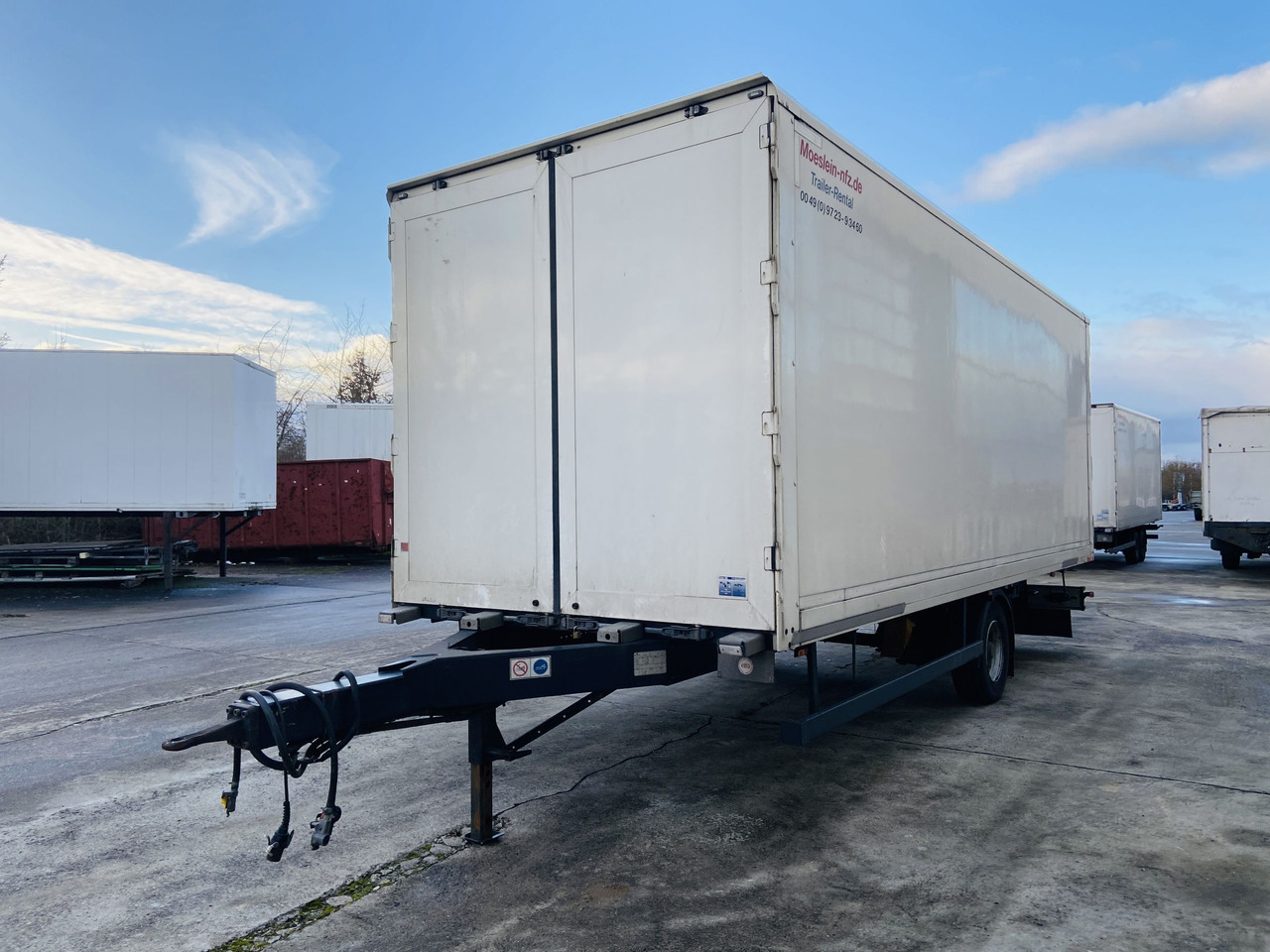 Möslein EK 1- D 7,3 1 Achs Kofferanhänger - Ρυμούλκα κόφα: φωτογραφία 5 Möslein EK 1- D 7,3 1 Achs Kofferanhänger - Ρυμούλκα κόφα: φωτογραφία 5