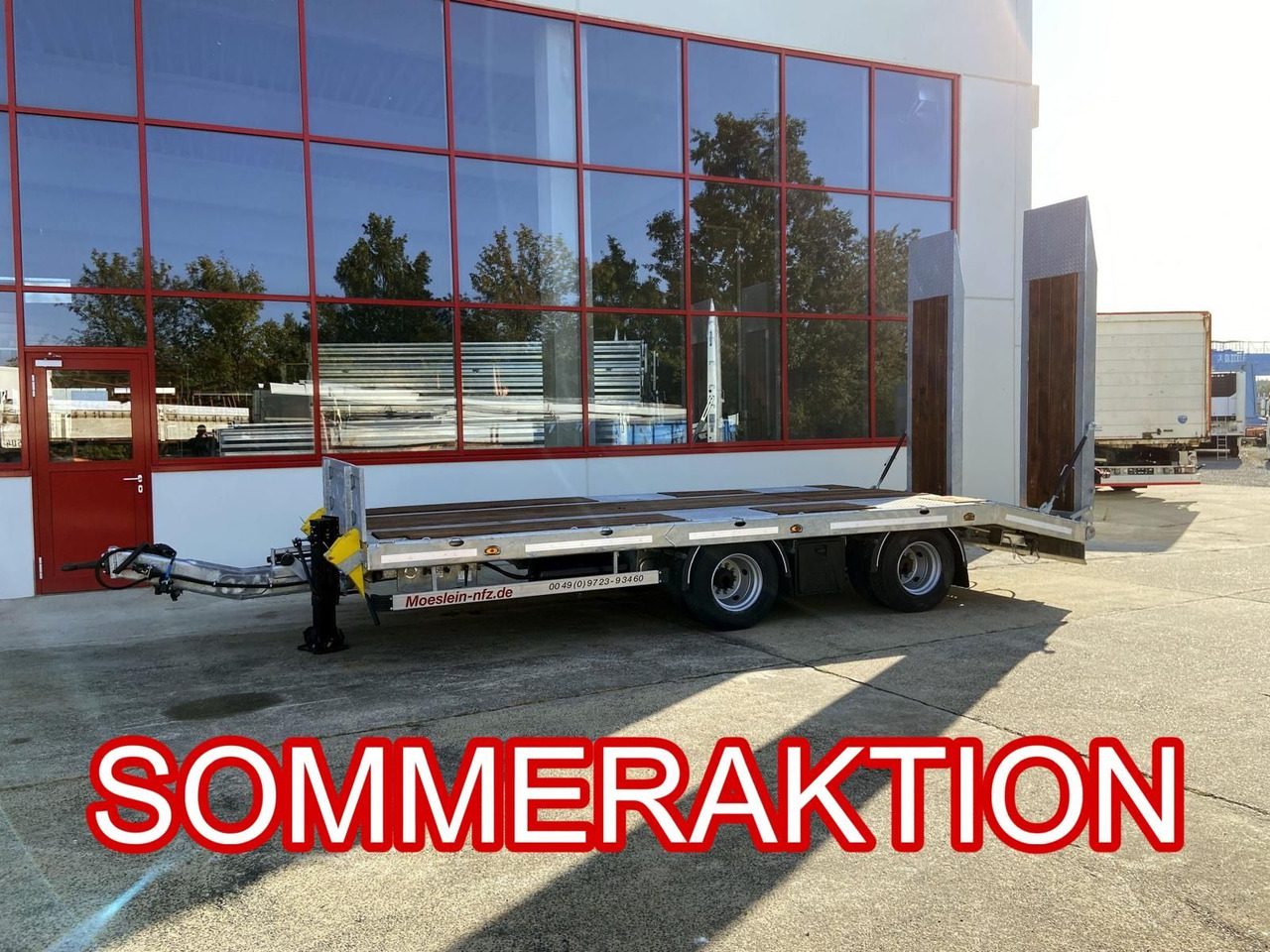 Möslein TT21- 7,2 21 t Tandemtieflader, Luftgefedert, NEU - Ρυμούλκα με χαμηλό δάπεδο: φωτογραφία 1 Möslein TT21- 7,2 21 t Tandemtieflader, Luftgefedert, NEU - Ρυμούλκα με χαμηλό δάπεδο: φωτογραφία 1