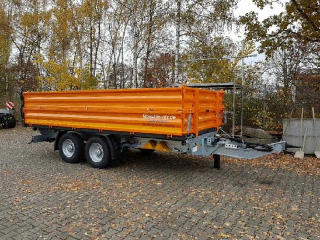 Νέα Ρυμούλκα ανατρεπόμενο Möslein TTD13- BA Orange  13 t Tandem Kipper Tiefladermit Bordwand- Aufsatz-- Neufahrzeug --: φωτογραφία 7