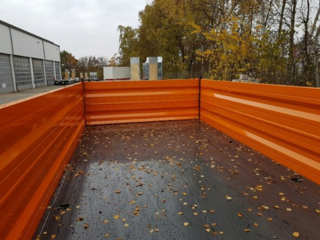 Νέα Ρυμούλκα ανατρεπόμενο Möslein TTD13- BA Orange  13 t Tandem Kipper Tiefladermit Bordwand- Aufsatz-- Neufahrzeug --: φωτογραφία 6