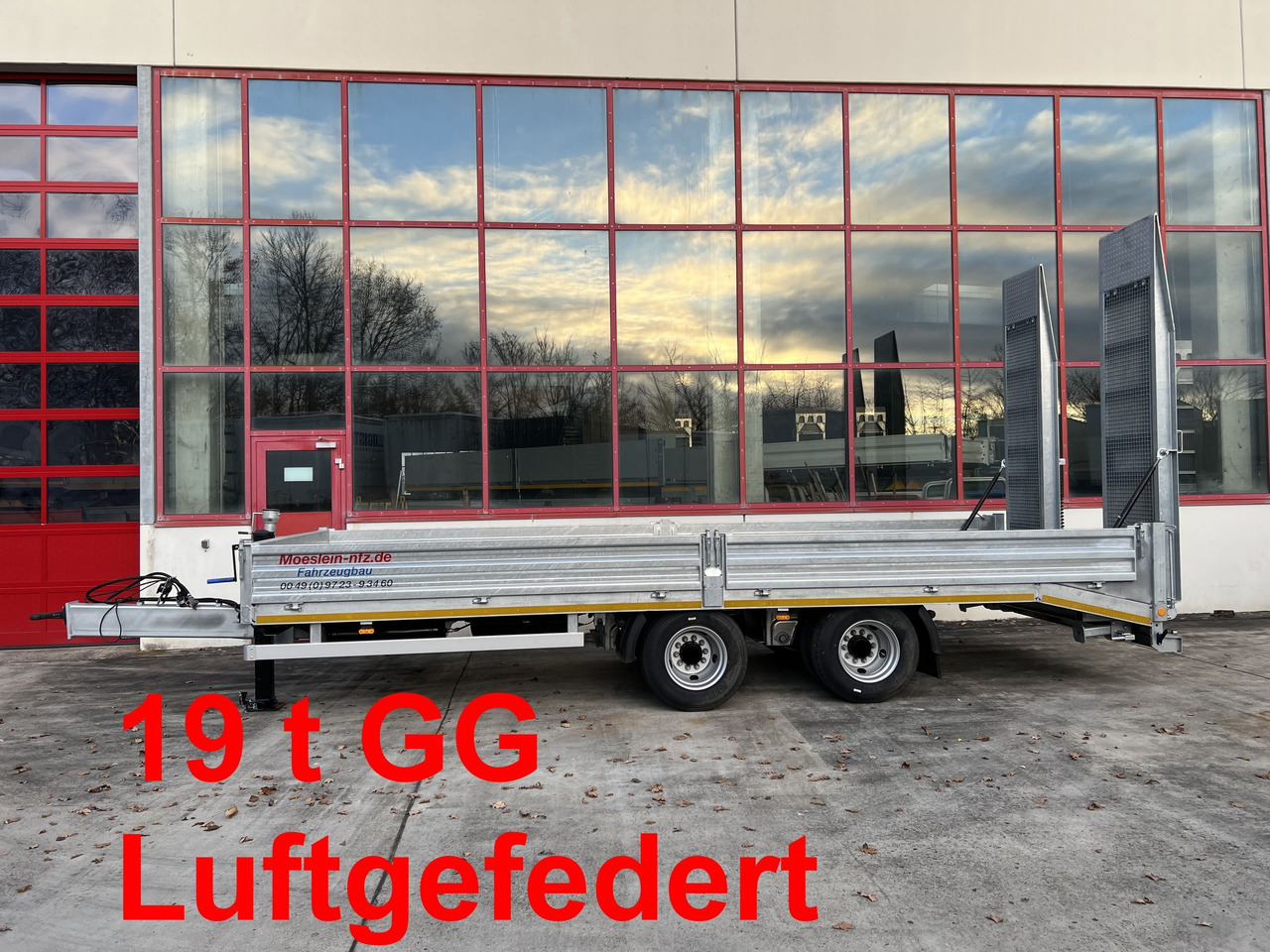 Möslein TTO 19 19 t Tandemtieflader,Neufahrzeug - Ρυμούλκα με χαμηλό δάπεδο: φωτογραφία 1 Möslein TTO 19 19 t Tandemtieflader,Neufahrzeug - Ρυμούλκα με χαμηλό δάπεδο: φωτογραφία 1