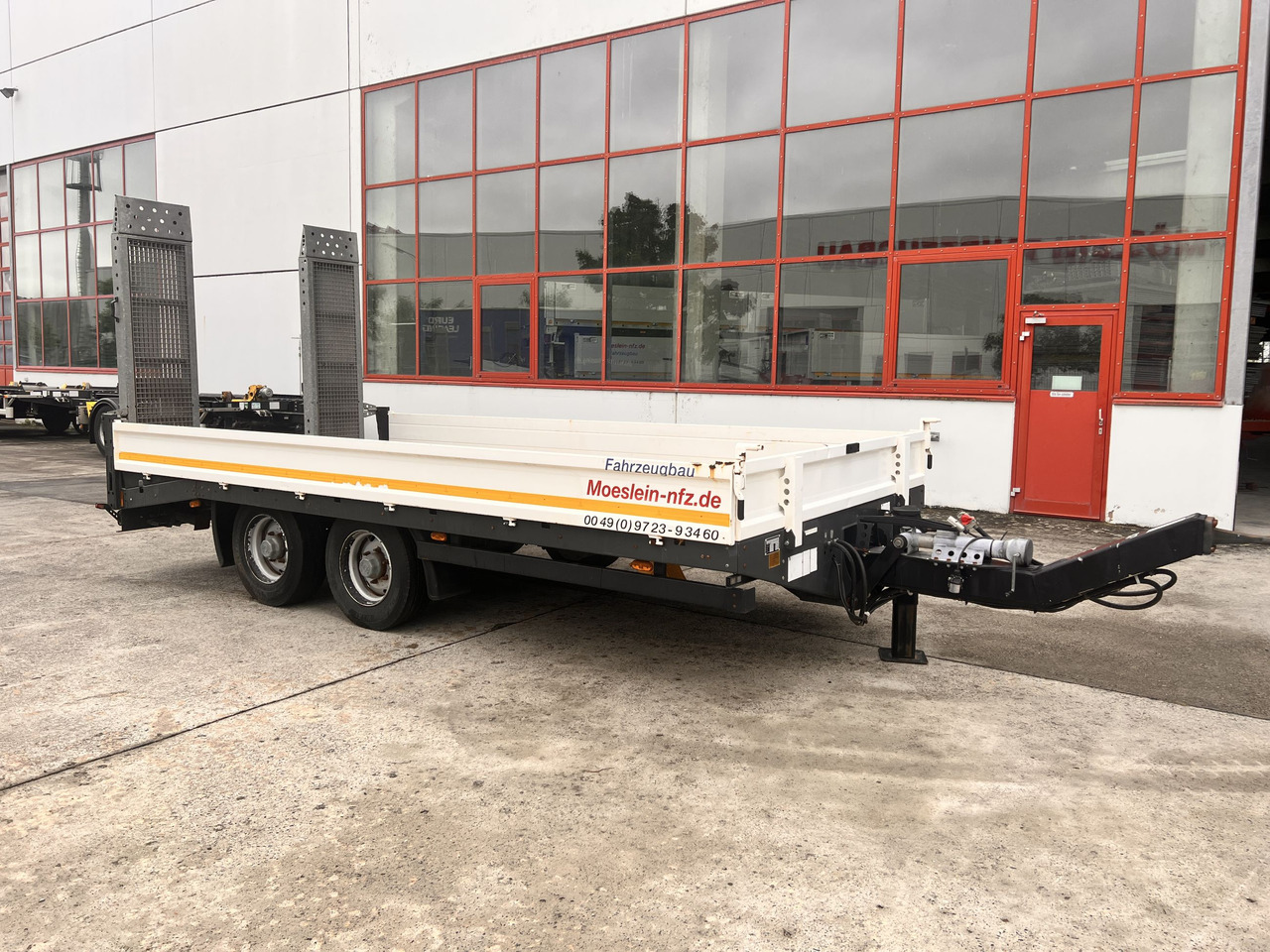 Möslein TTS 11 Schwebheim Tandemtieflader - Ρυμούλκα με χαμηλό δάπεδο: φωτογραφία 5 Möslein TTS 11 Schwebheim Tandemtieflader - Ρυμούλκα με χαμηλό δάπεδο: φωτογραφία 5
