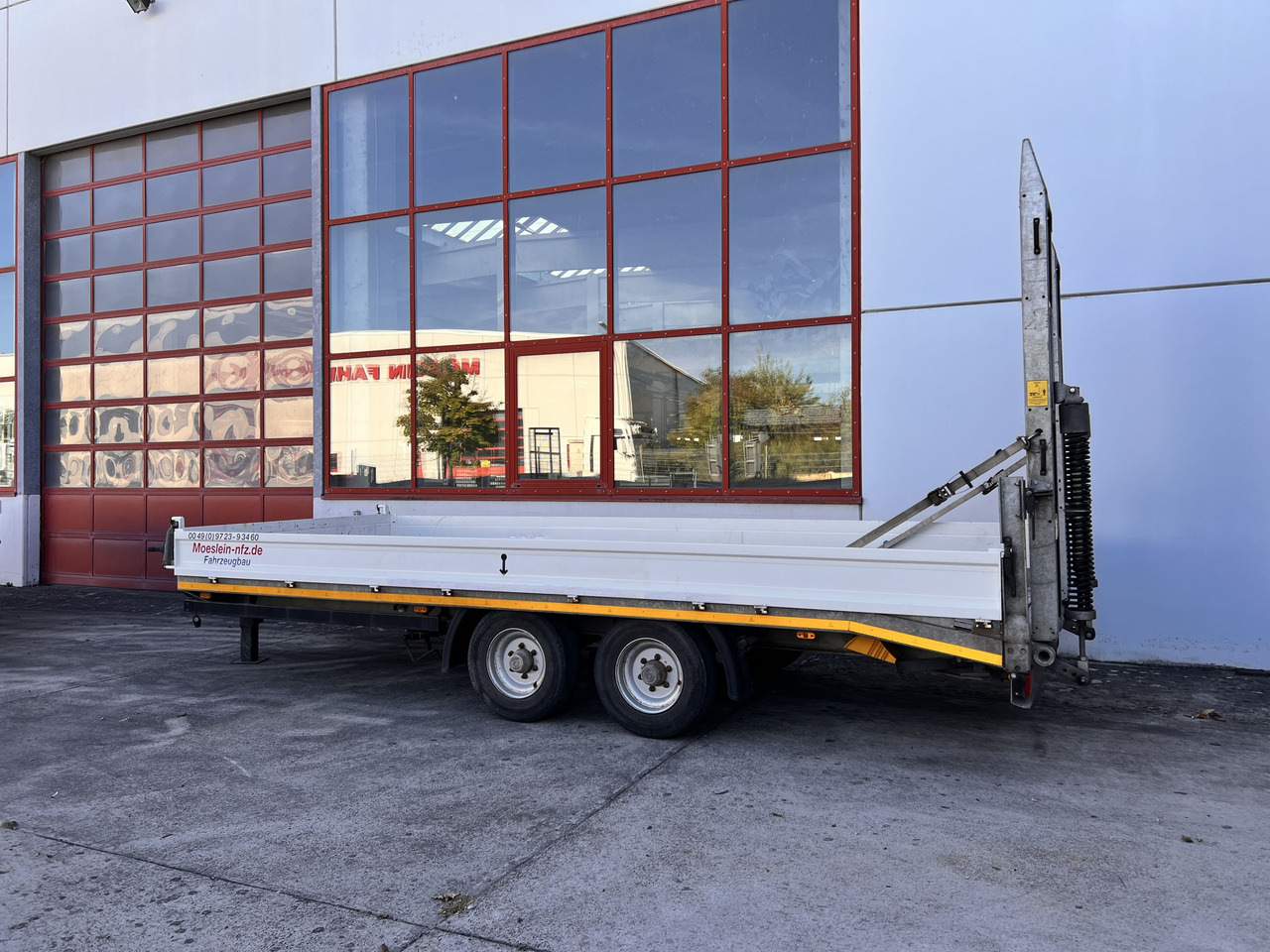 Möslein TTS 11 Schwebheim Tandemtieflader - Ρυμούλκα με χαμηλό δάπεδο: φωτογραφία 4 Möslein TTS 11 Schwebheim Tandemtieflader - Ρυμούλκα με χαμηλό δάπεδο: φωτογραφία 4