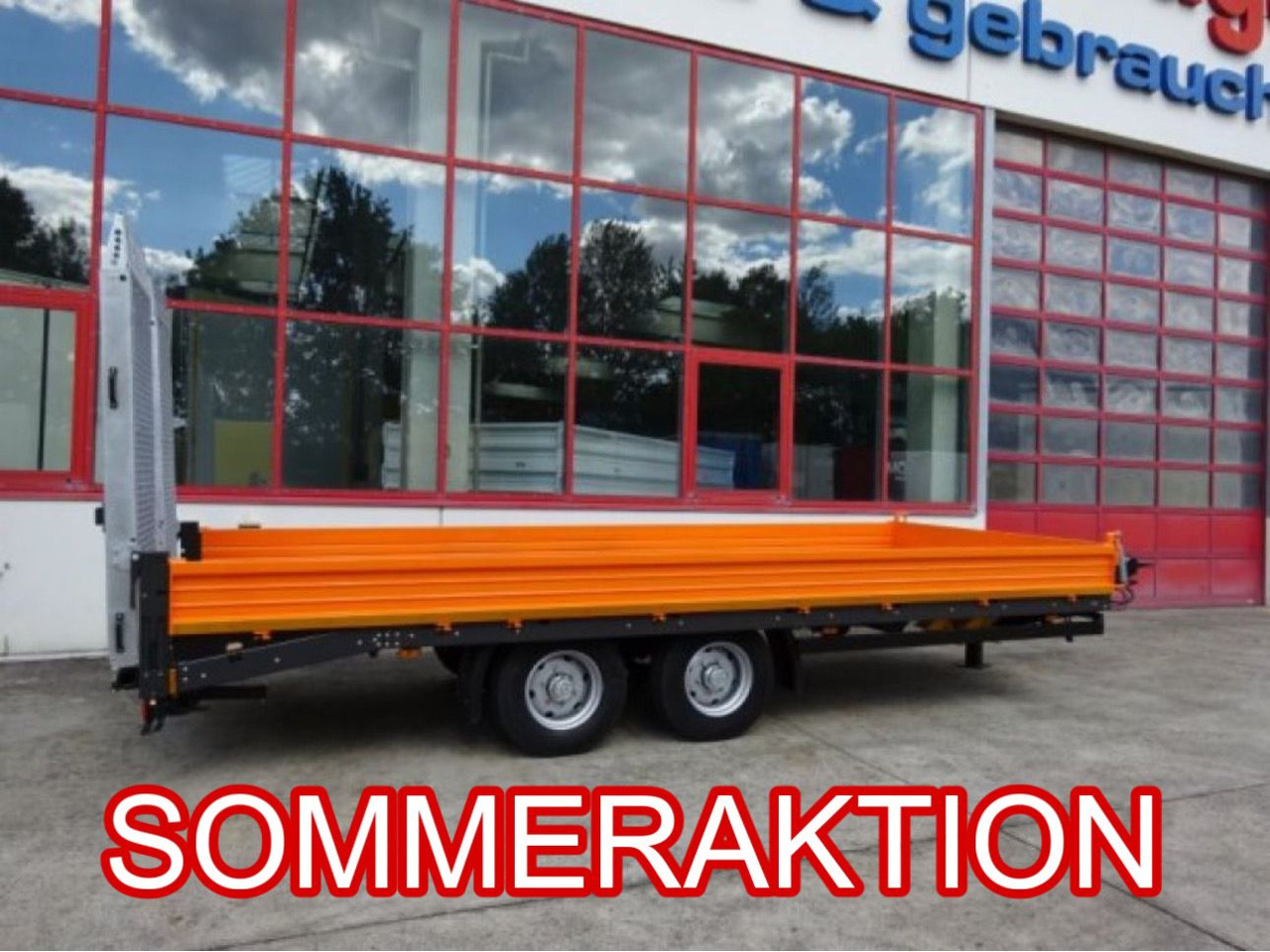 Möslein TTT-11 6,20 Orange Neuer Tandemtieflader - Ρυμούλκα με χαμηλό δάπεδο: φωτογραφία 1 Möslein TTT-11 6,20 Orange Neuer Tandemtieflader - Ρυμούλκα με χαμηλό δάπεδο: φωτογραφία 1