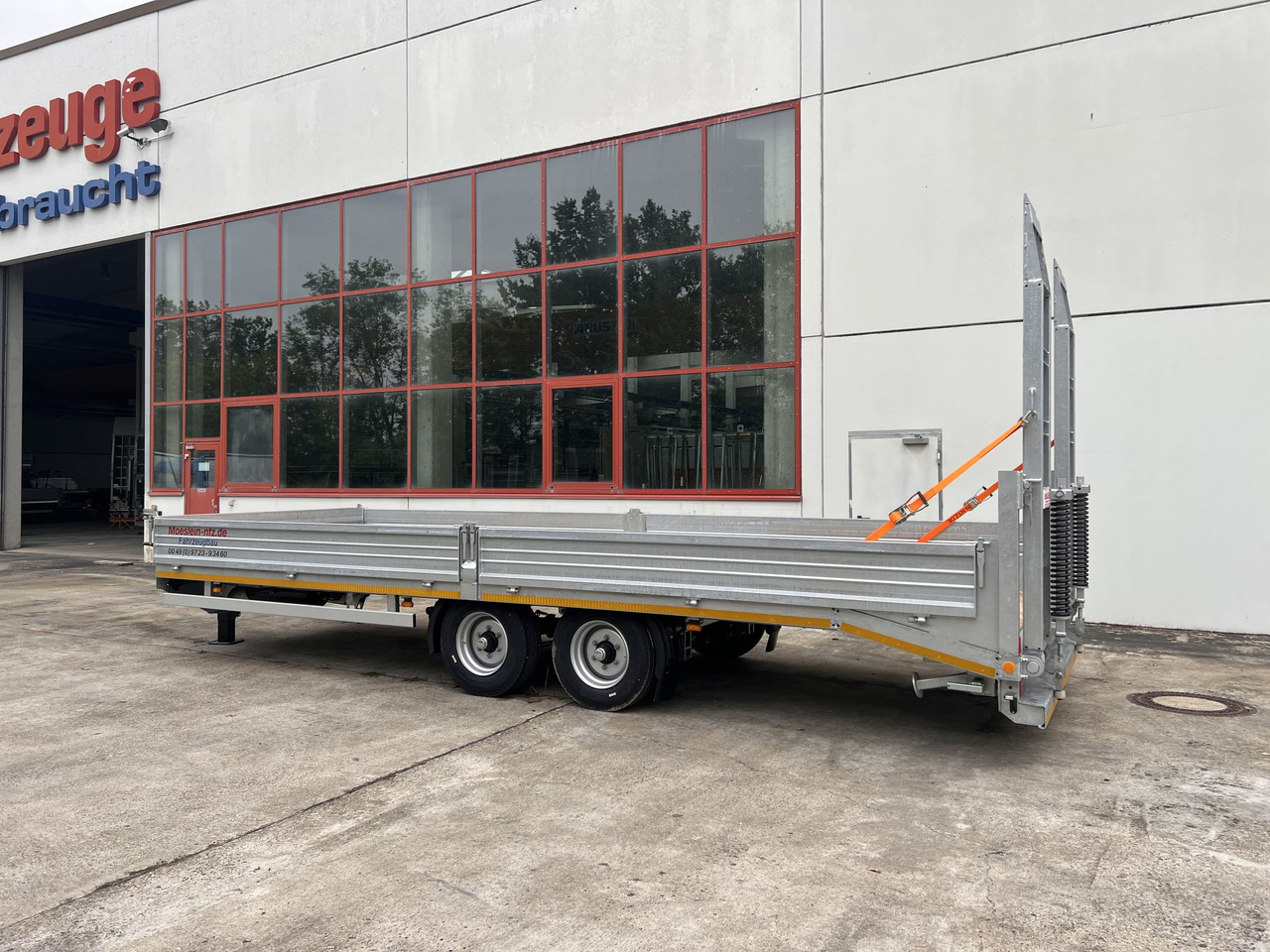 Möslein TTT 11- 7,28 Neuer Tandemtieflader, 7,28 m Ladefläche - Ρυμούλκα με χαμηλό δάπεδο: φωτογραφία 5 Möslein TTT 11- 7,28 Neuer Tandemtieflader, 7,28 m Ladefläche - Ρυμούλκα με χαμηλό δάπεδο: φωτογραφία 5