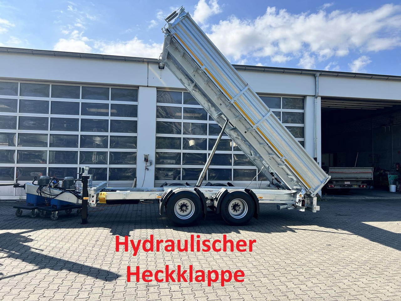 Möslein neuer 19 t Tandemkipper- Tieflader hydraulische - Ρυμούλκα ανατρεπόμενο: φωτογραφία 1 Möslein neuer 19 t Tandemkipper- Tieflader hydraulische - Ρυμούλκα ανατρεπόμενο: φωτογραφία 1