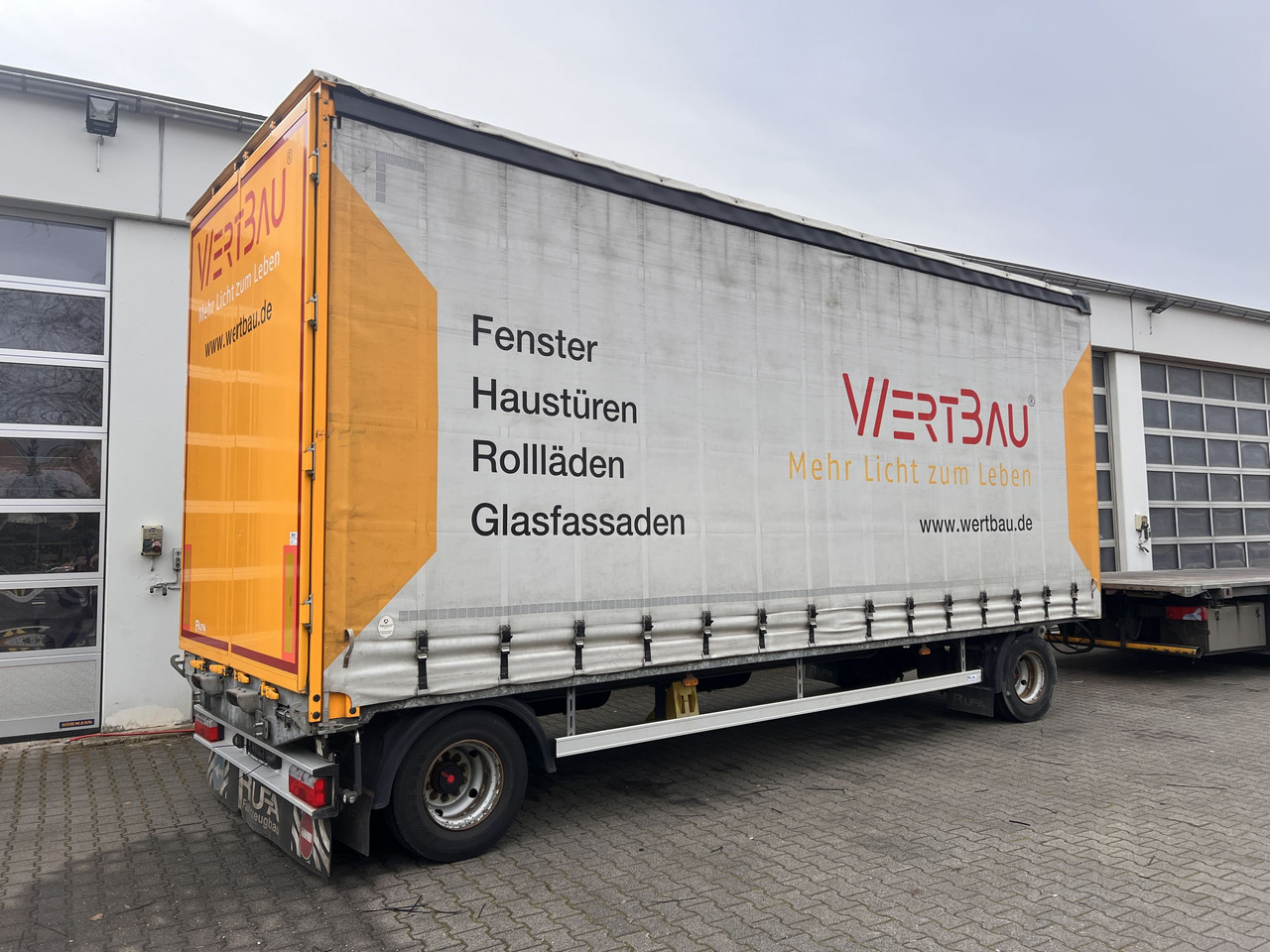 RUFA DHC 18-22 2 Achs Jumbo- Planenanhänger - Τρέιλερ κουρτίνα: φωτογραφία 3 RUFA DHC 18-22 2 Achs Jumbo- Planenanhänger - Τρέιλερ κουρτίνα: φωτογραφία 3