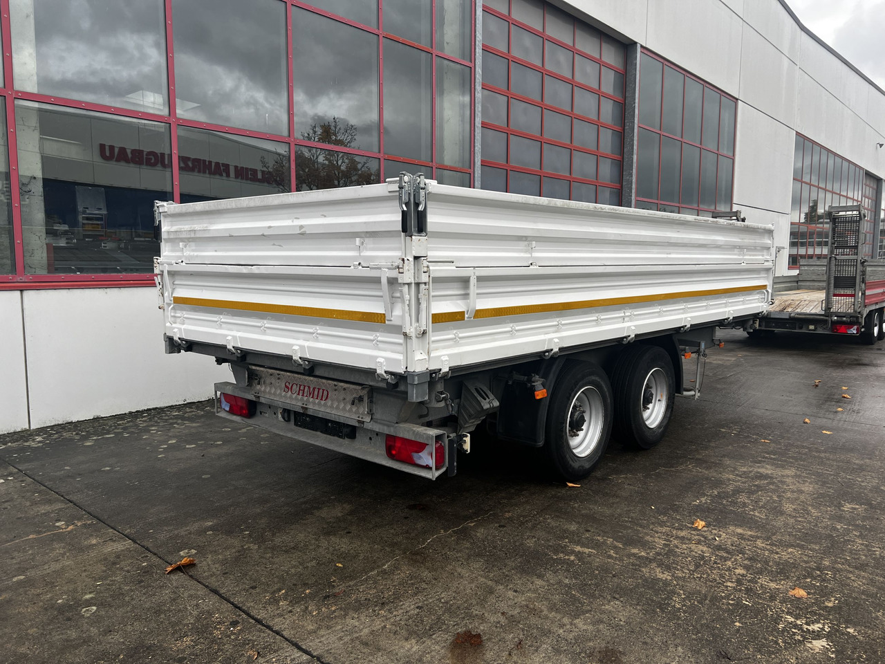 Schmid Fahrzeugbau DK 135 AR 13,5 t Tandemkipper mit Aufsatzbordwänden - Ρυμούλκα ανατρεπόμενο: φωτογραφία 4 Schmid Fahrzeugbau DK 135 AR 13,5 t Tandemkipper mit Aufsatzbordwänden - Ρυμούλκα ανατρεπόμενο: φωτογραφία 4