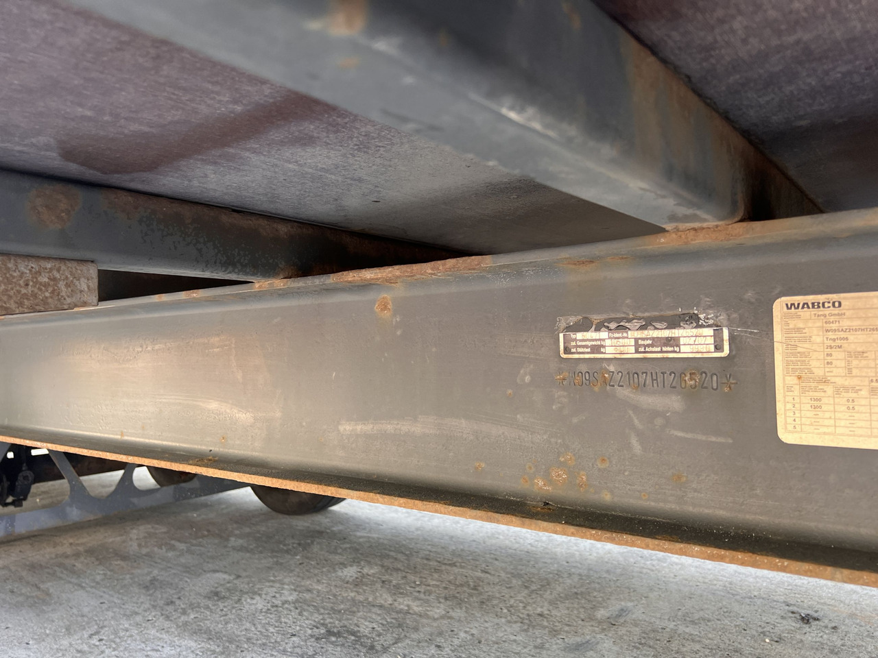 Τρέιλερ κουρτίνα Tang, Karl ZCS 105  Tandem- Planenanhänger: φωτογραφία 6