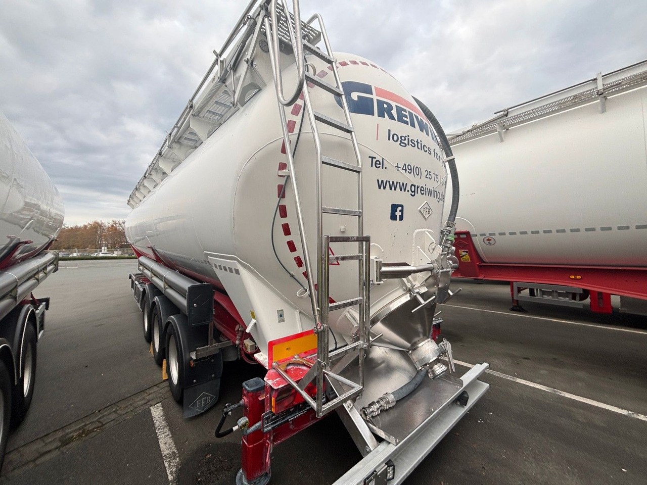 Feldbinder KIP 60.3 E-Hydraulik - Σιλοφόρο: φωτογραφία 4 Feldbinder KIP 60.3 E-Hydraulik - Σιλοφόρο: φωτογραφία 4