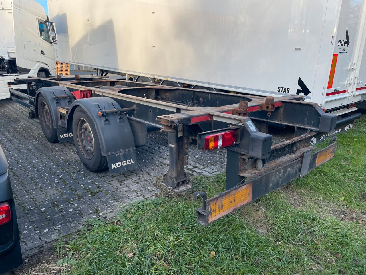 Kögel ZW 18 - Ρυμούλκα μεταφοράς εμπορευματοκιβωτίων/ Κινητό αμάξωμα: φωτογραφία 3 Kögel ZW 18 - Ρυμούλκα μεταφοράς εμπορευματοκιβωτίων/ Κινητό αμάξωμα: φωτογραφία 3