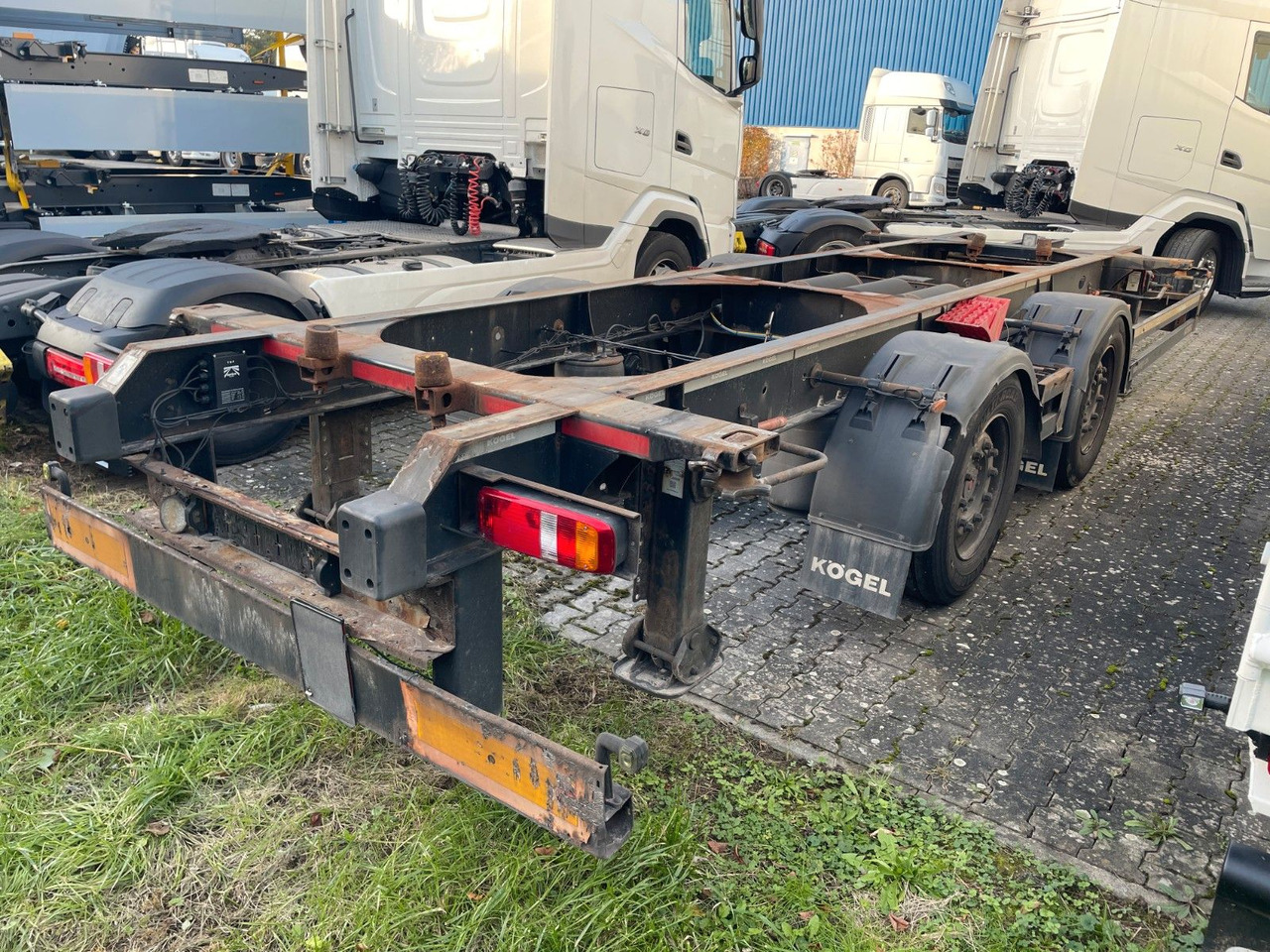 Kögel ZW 18 - Ρυμούλκα μεταφοράς εμπορευματοκιβωτίων/ Κινητό αμάξωμα: φωτογραφία 2 Kögel ZW 18 - Ρυμούλκα μεταφοράς εμπορευματοκιβωτίων/ Κινητό αμάξωμα: φωτογραφία 2