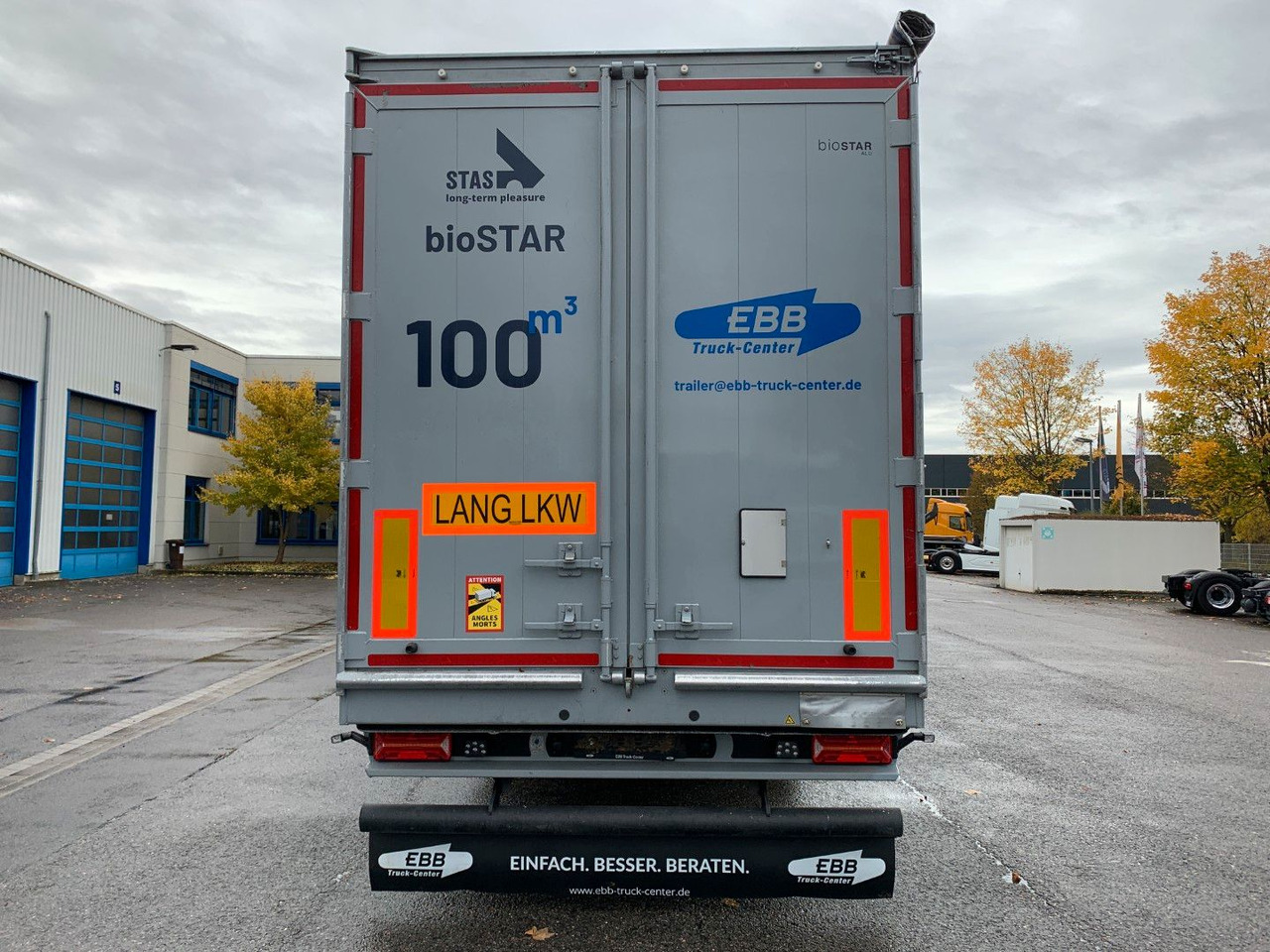 Επικαθήμενο μεταφορική βουτσάς Stas bioSTAR ca 100 cbm 14,9 m Innenlänge: φωτογραφία 10 Επικαθήμενο μεταφορική βουτσάς Stas bioSTAR ca 100 cbm 14,9 m Innenlänge: φωτογραφία 10
