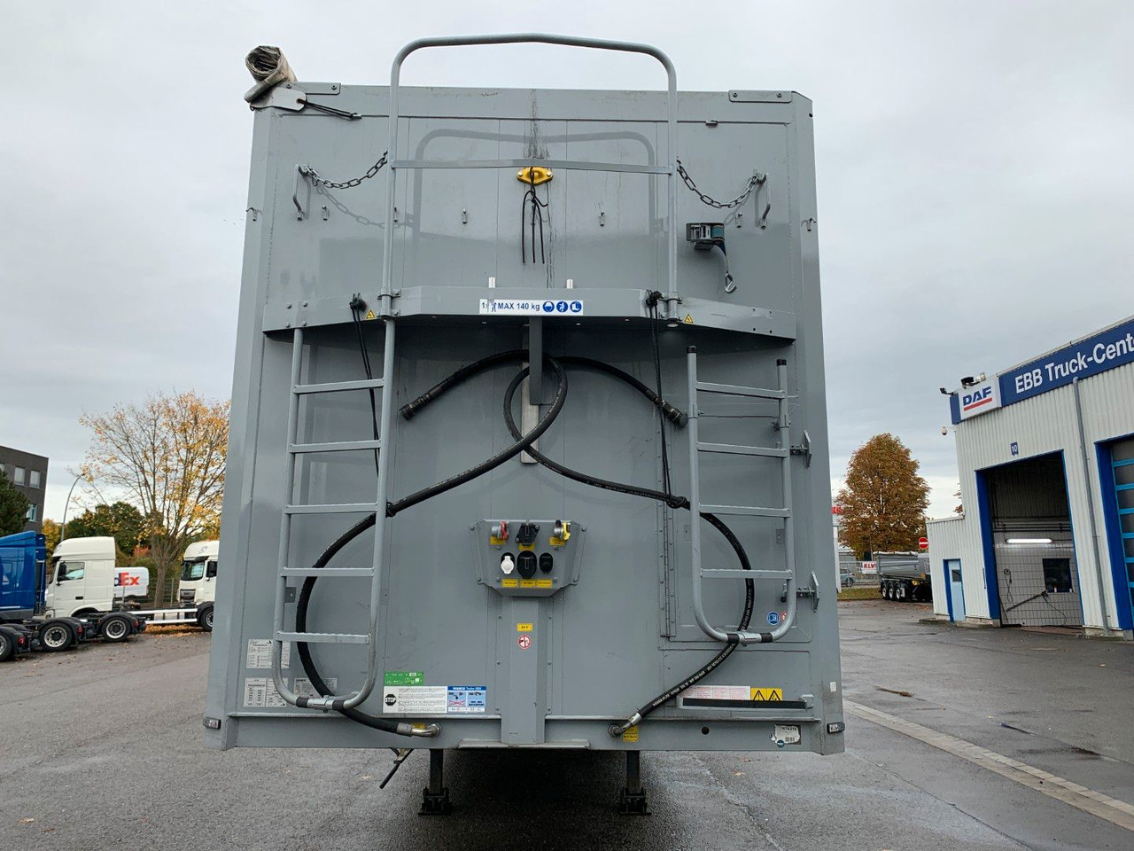 Επικαθήμενο μεταφορική βουτσάς Stas bioSTAR ca 100 cbm 14,9 m Innenlänge: φωτογραφία 8 Επικαθήμενο μεταφορική βουτσάς Stas bioSTAR ca 100 cbm 14,9 m Innenlänge: φωτογραφία 8